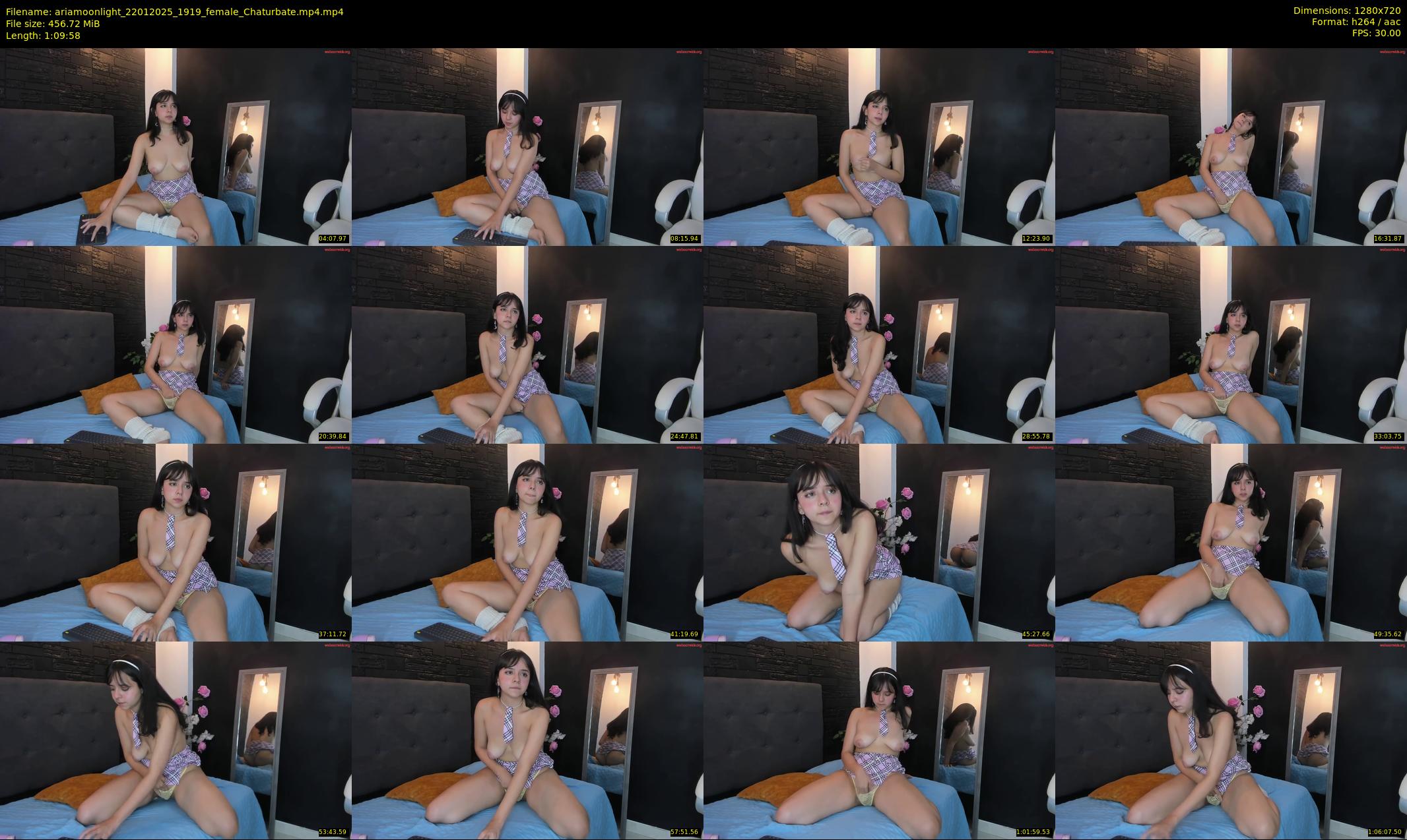 ariamoonlight — 70 minute Chaturbate female cam show recording, 720p, Jan 22, 2025