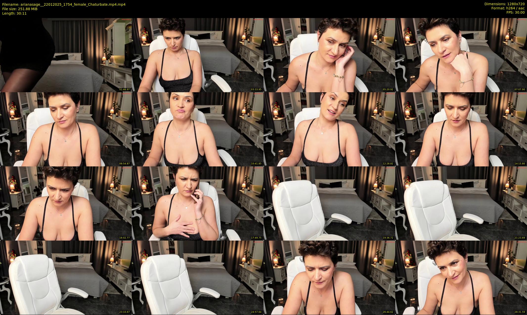 arianasage_ — 31 minute Chaturbate female cam show recording, 720p, Jan 22, 2025