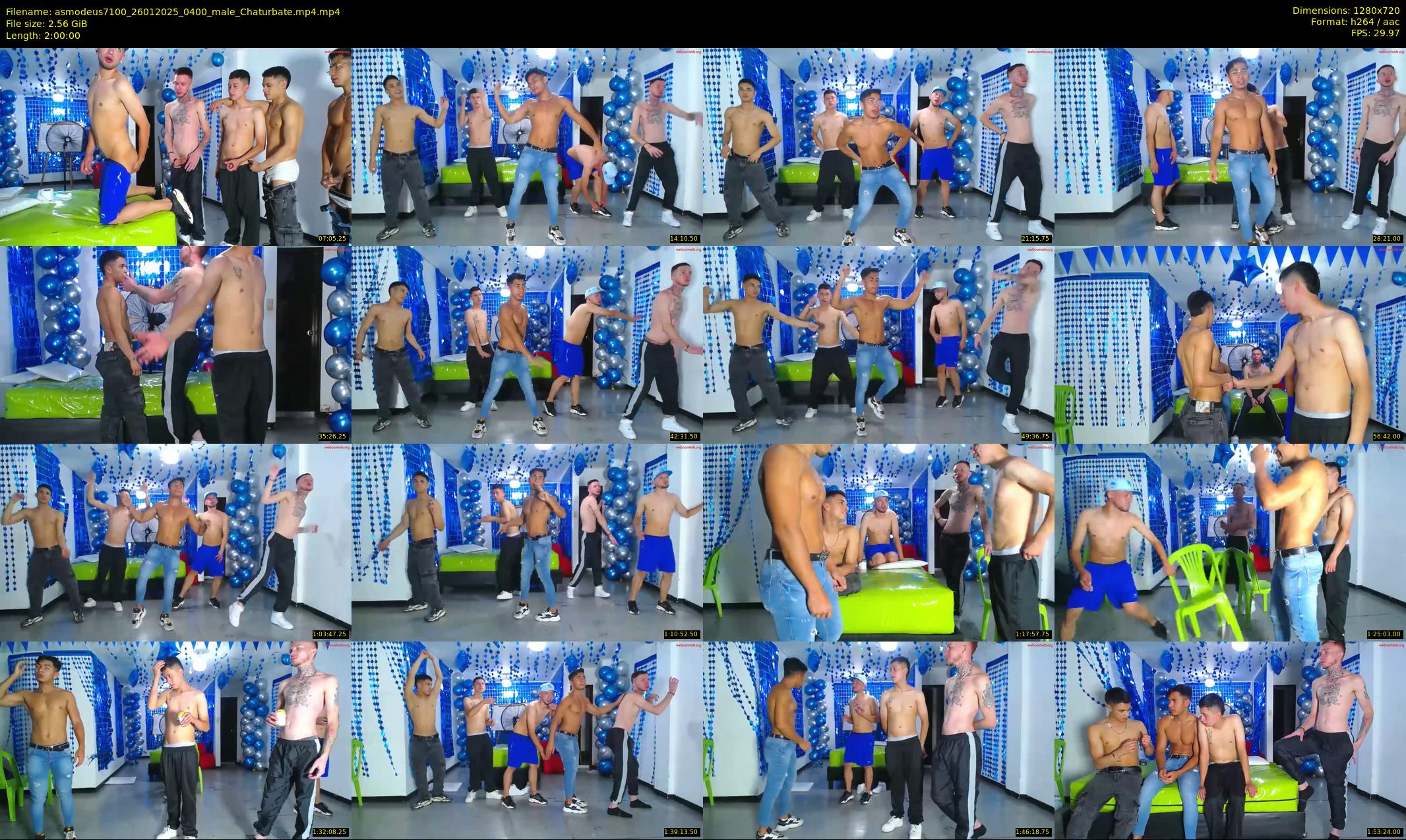 asmodeus7100 — 120 minute Chaturbate male cam show recording, 720p, Jan 26, 2025