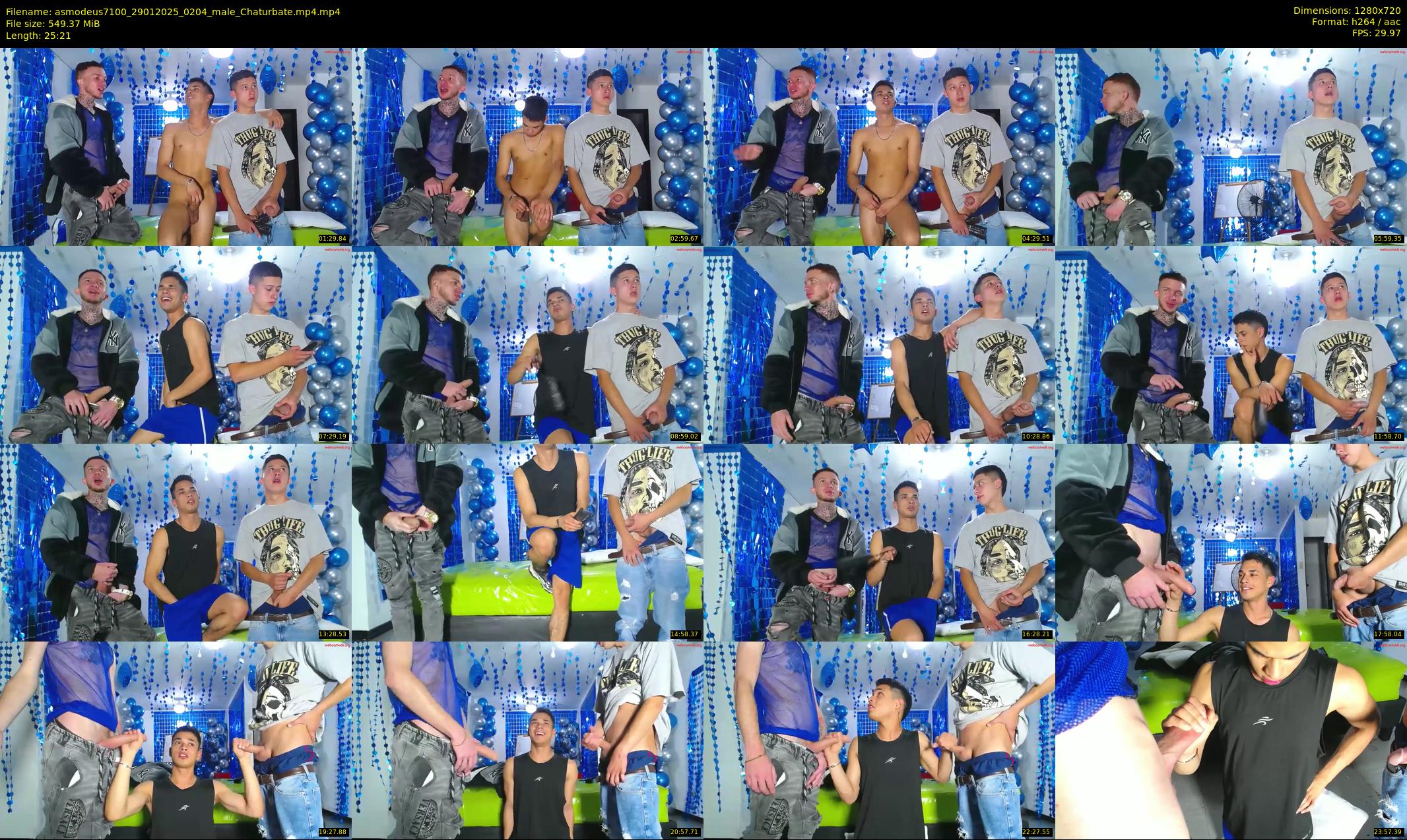 asmodeus7100 — 26 minute Chaturbate male cam show recording, 720p, Jan 29, 2025