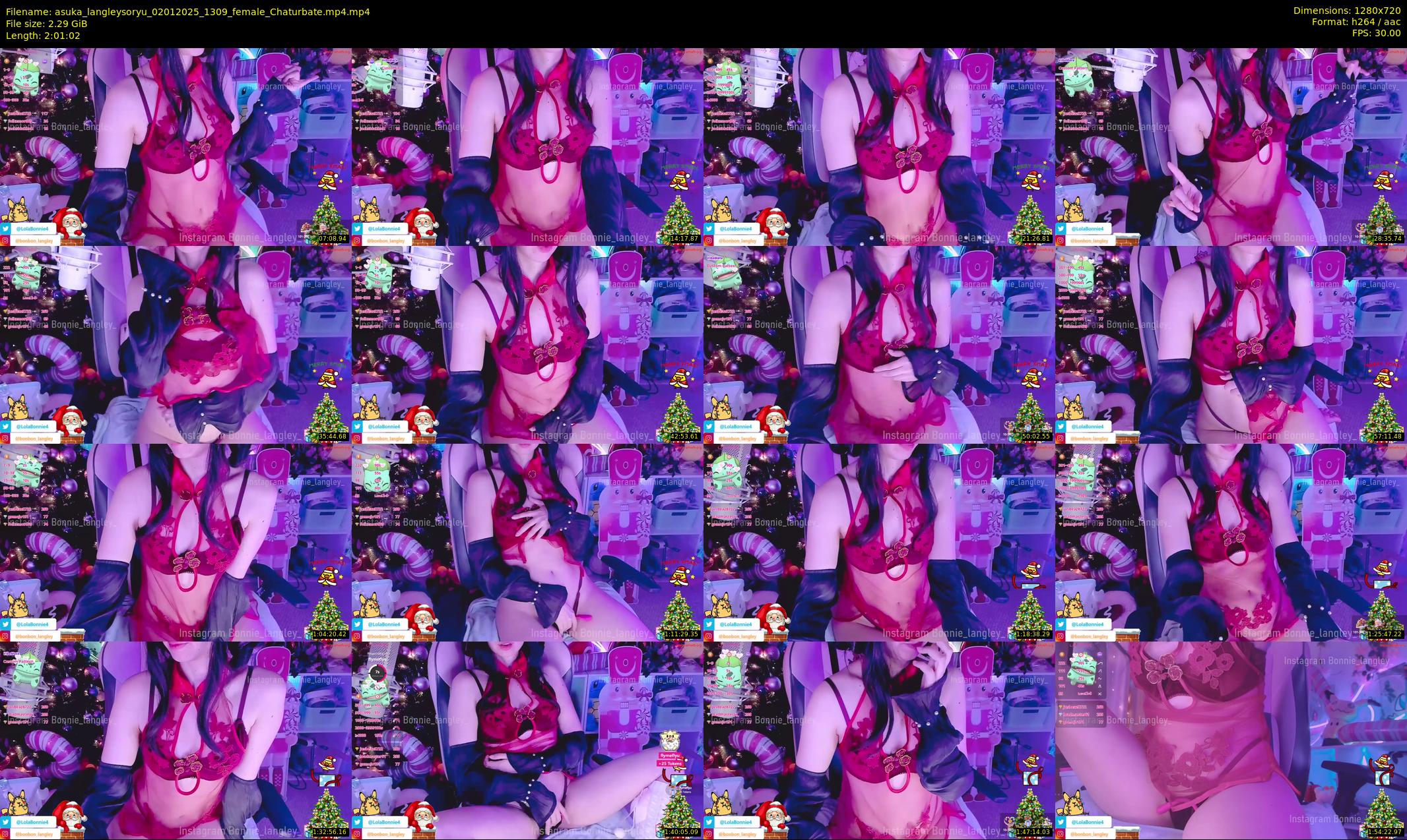 asuka_langleysoryu — 122 minute Chaturbate female cam show recording, 720p, Jan 2, 2025