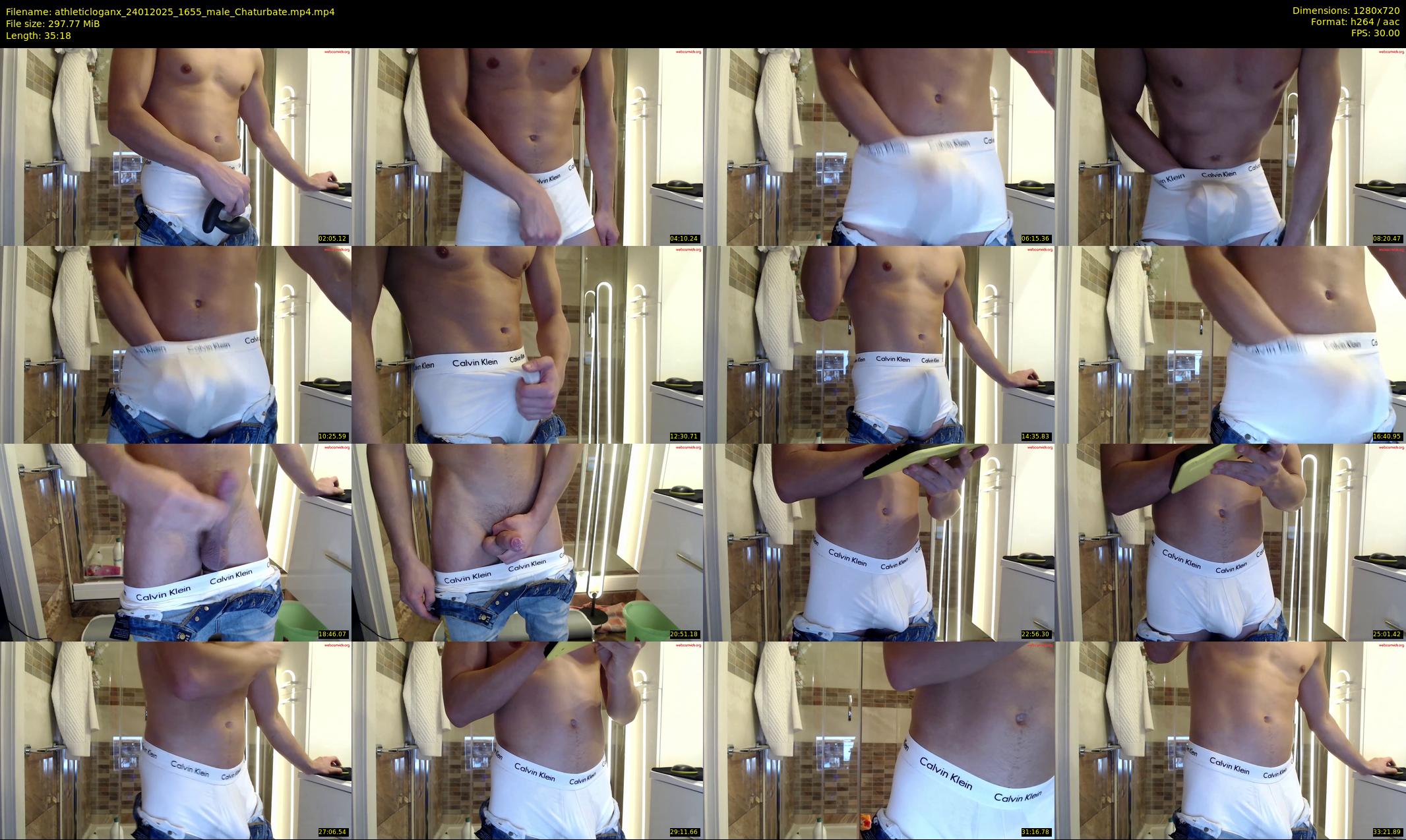 athleticloganx — 36 minute Chaturbate male cam show recording, 720p, Jan 24, 2025