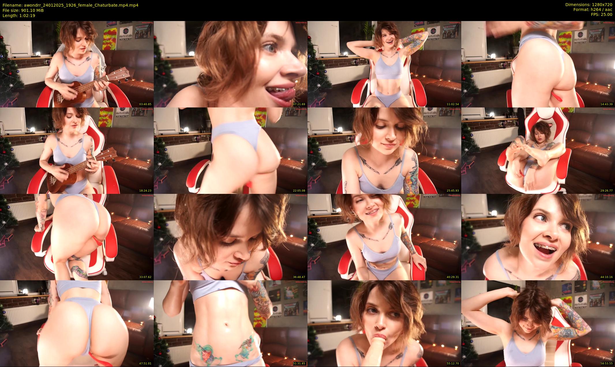 awondrr — 63 minute Chaturbate female cam show recording, 720p, Jan 24, 2025