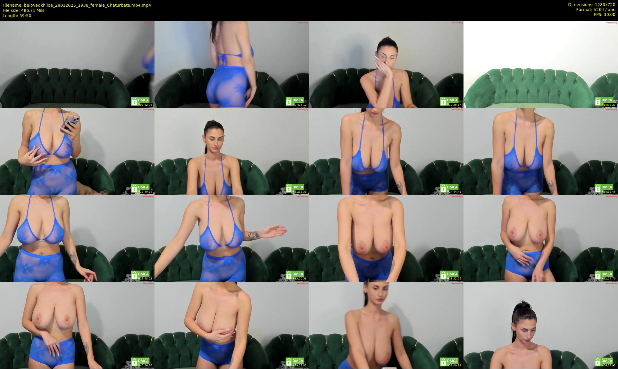 belovedkhlloe — 60 minute Chaturbate female cam show recording, 720p, Jan 28, 2025