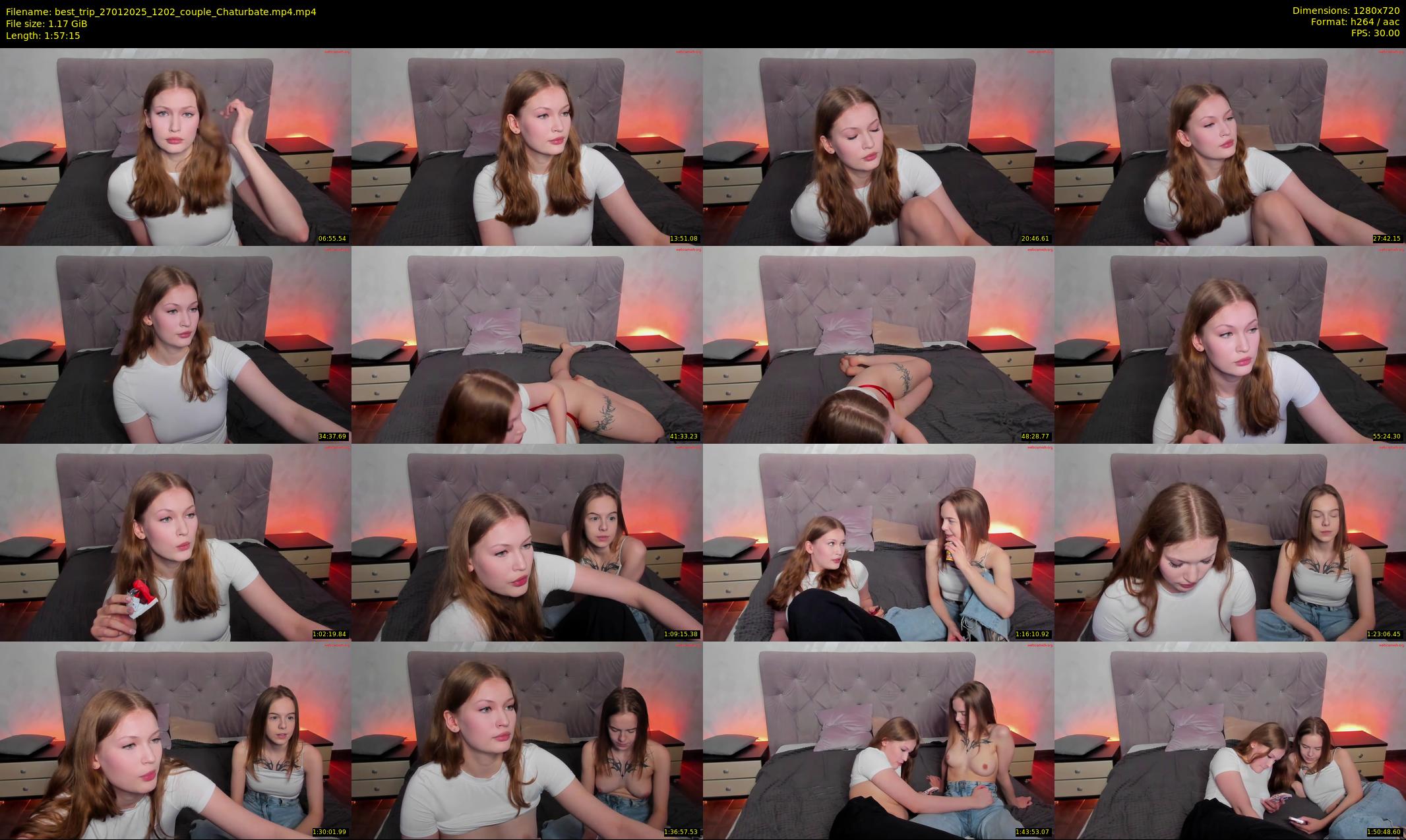 best_trip — 118 minute Chaturbate couple cam show recording, 720p, Jan 27, 2025