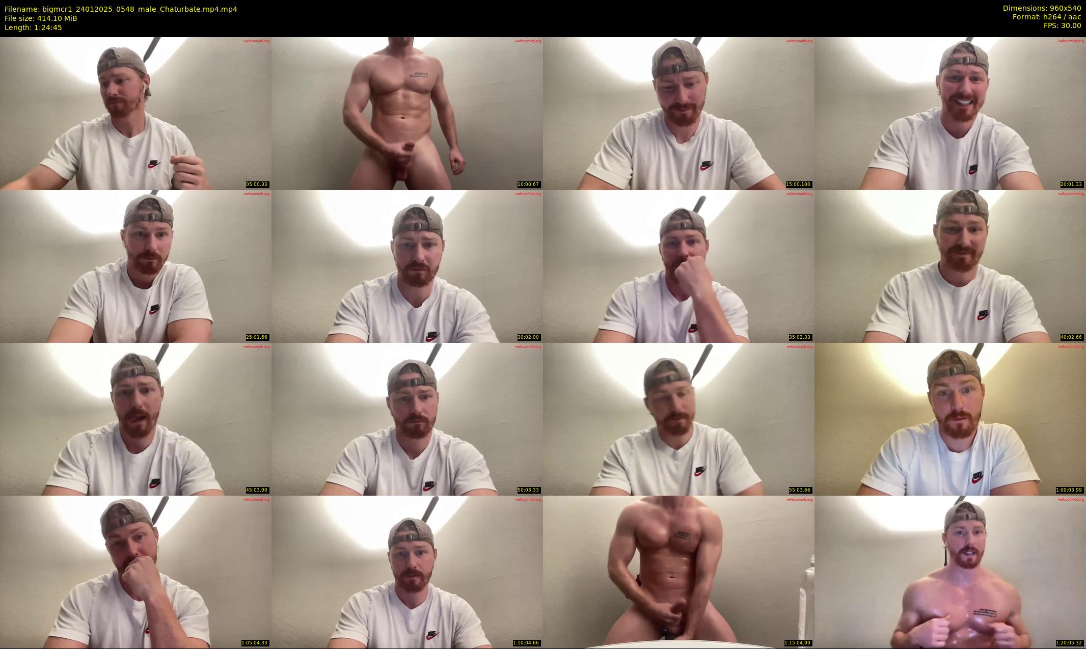 bigmcr1 — 85 minute Chaturbate male cam show recording, 480p, Jan 24, 2025