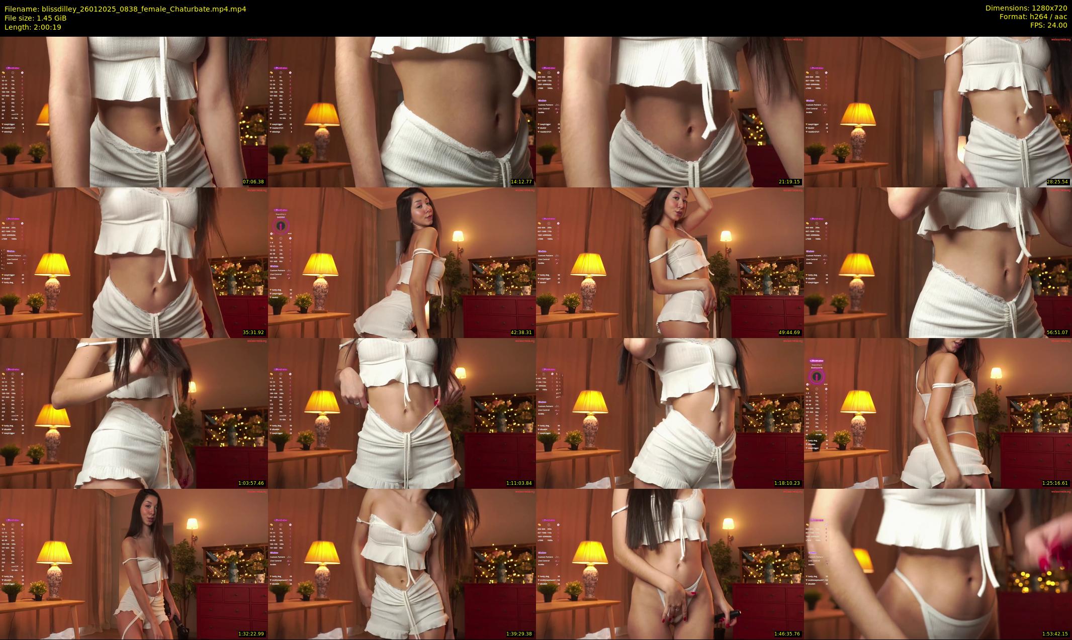 blissdilley — 121 minute Chaturbate female cam show recording, 720p, Jan 26, 2025