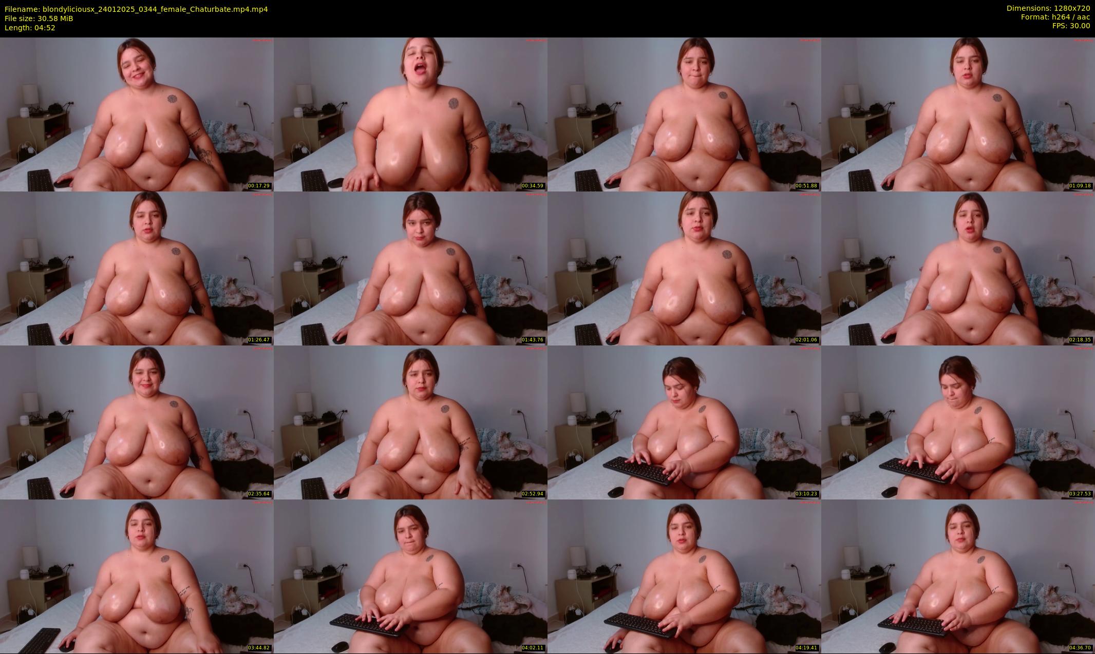 blondyliciousx — 5 minute Chaturbate female cam show recording, 720p, Jan 24, 2025