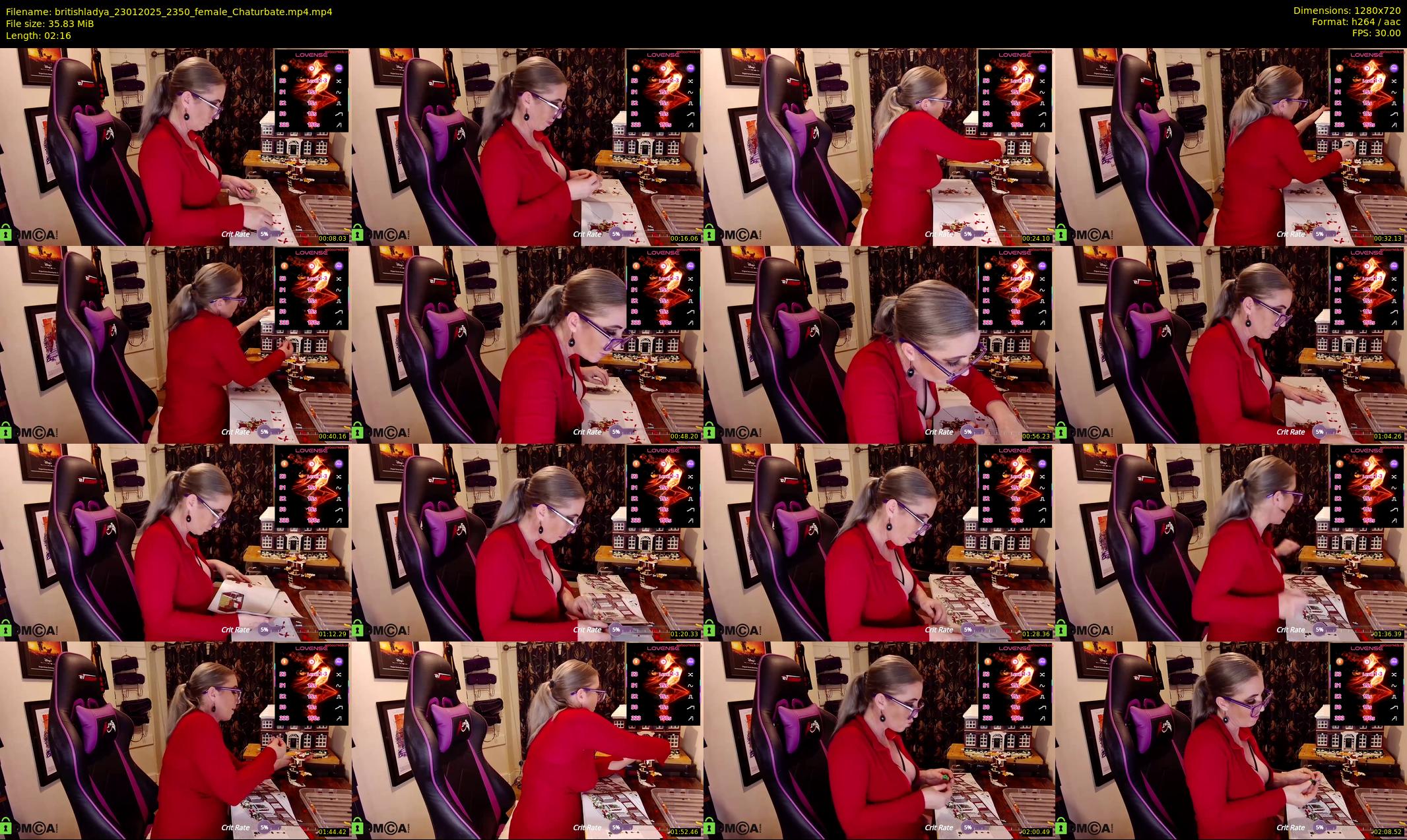 britishladya — 3 minute Chaturbate female cam show recording, 720p, Jan 23, 2025