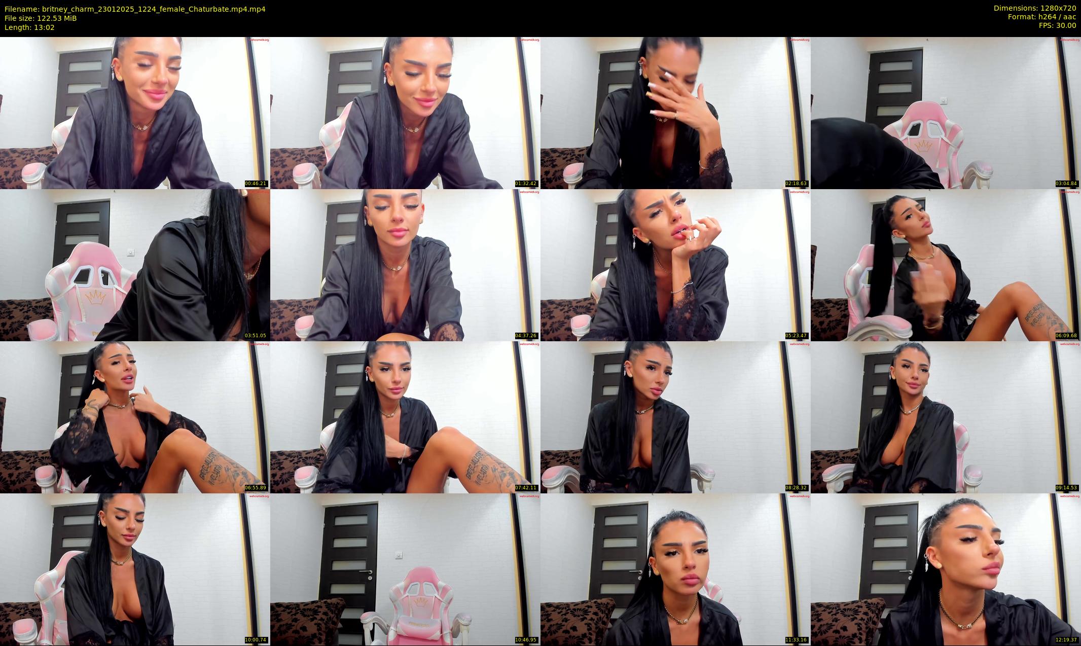 britney_charm — 14 minute Chaturbate female cam show recording, 720p, Jan 23, 2025