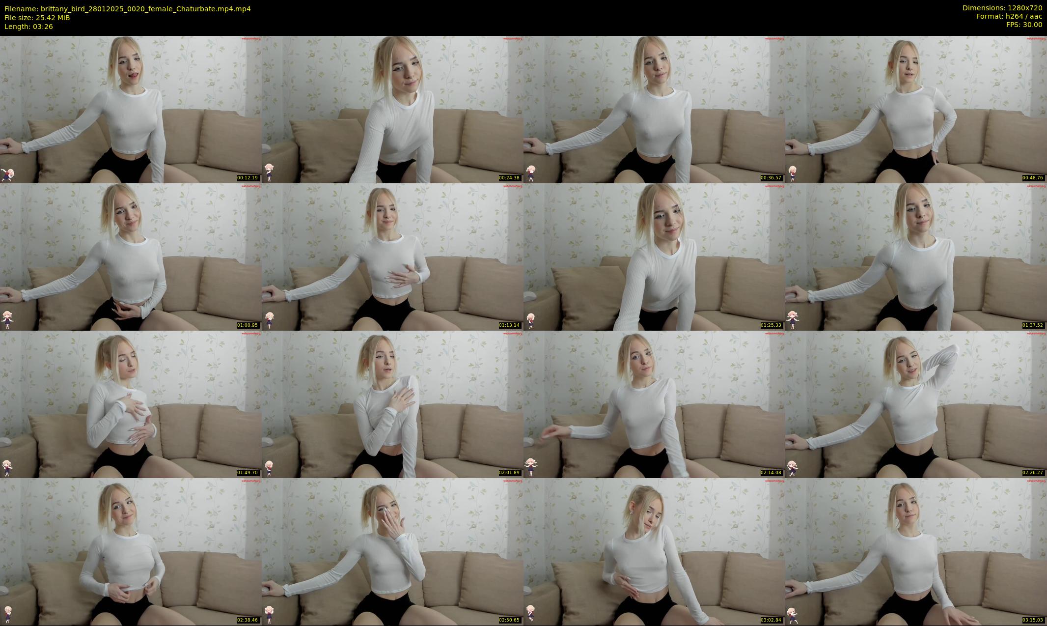 brittany_bird — 4 minute Chaturbate female cam show recording, 720p, Jan 28, 2025
