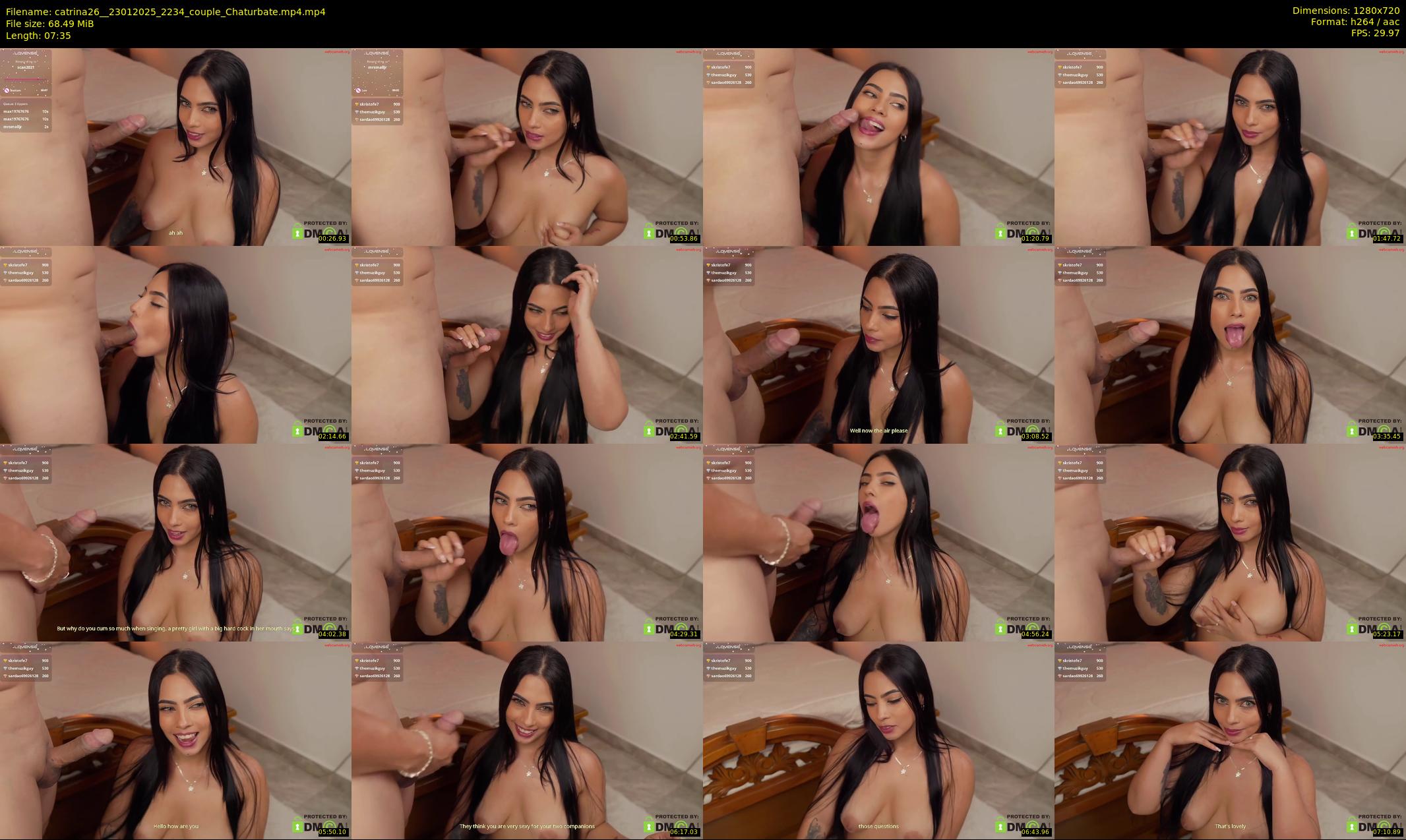 catrina26_ — 8 minute Chaturbate couple cam show recording, 720p, Jan 23, 2025