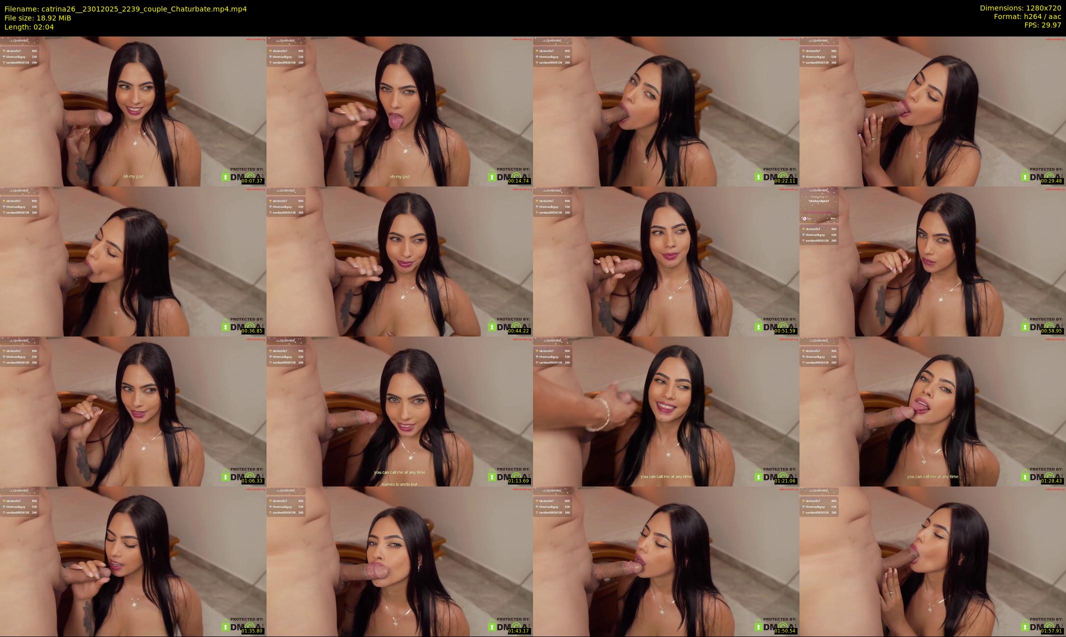 catrina26_ — 3 minute Chaturbate couple cam show recording, 720p, Jan 23, 2025