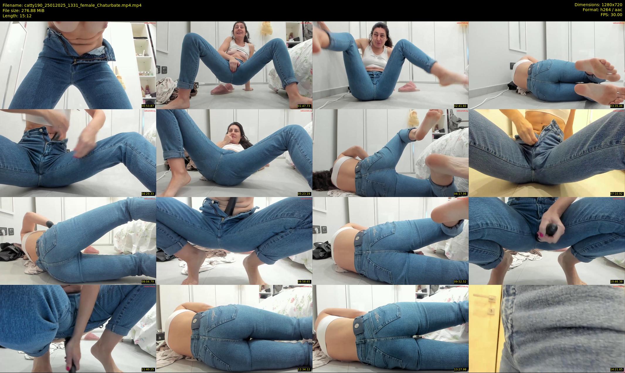catty190 — 16 minute Chaturbate female cam show recording, 720p, Jan 25, 2025
