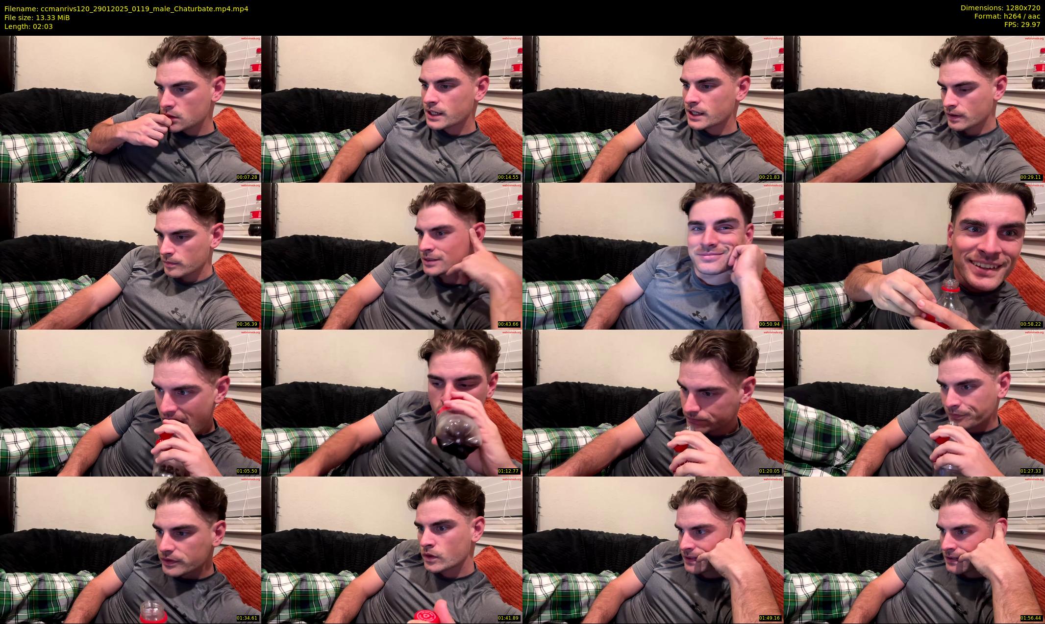 ccmanrivs120 — 3 minute Chaturbate male cam show recording, 720p, Jan 29, 2025