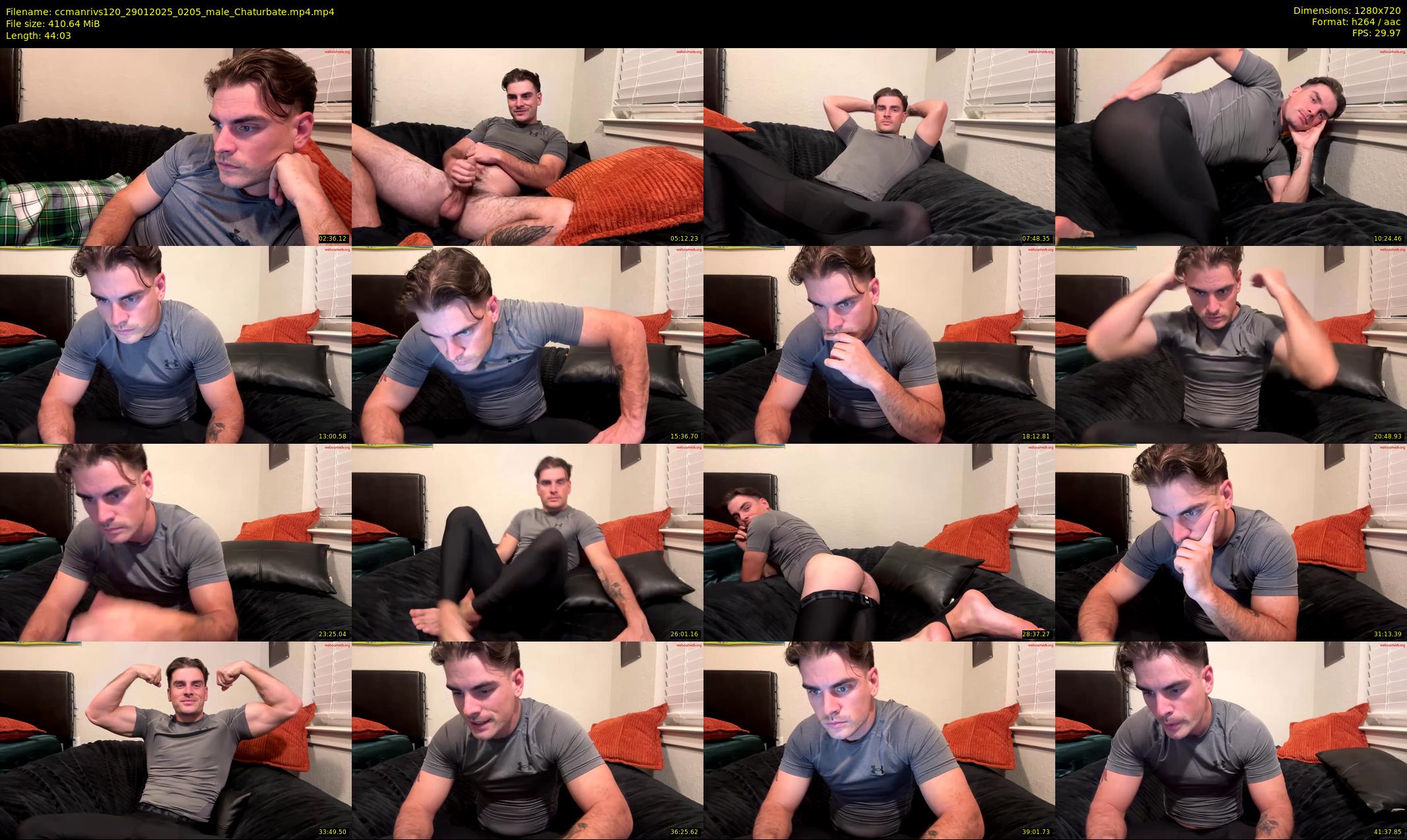 ccmanrivs120 — 45 minute Chaturbate male cam show recording, 720p, Jan 29, 2025