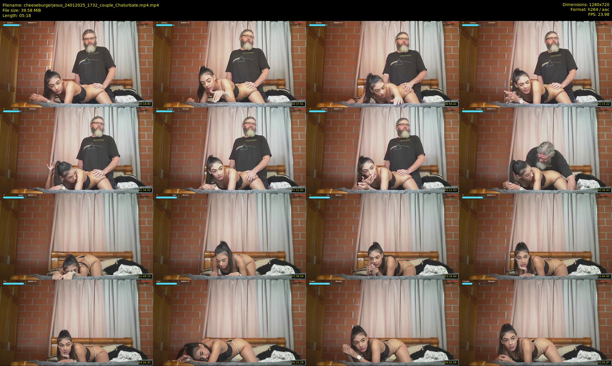 cheeseburgerjesus — 6 minute Chaturbate couple cam show recording, 720p, Jan 24, 2025