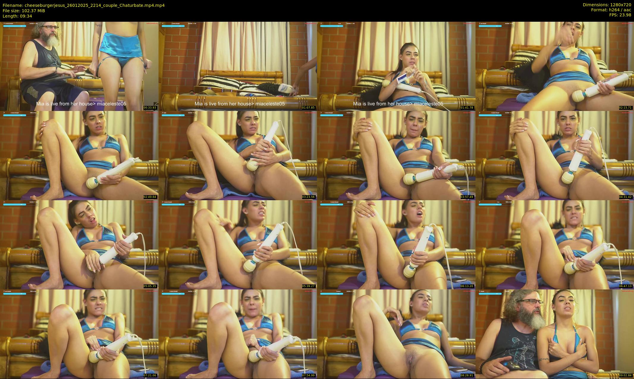 cheeseburgerjesus — 10 minute Chaturbate couple cam show recording, 720p, Jan 26, 2025