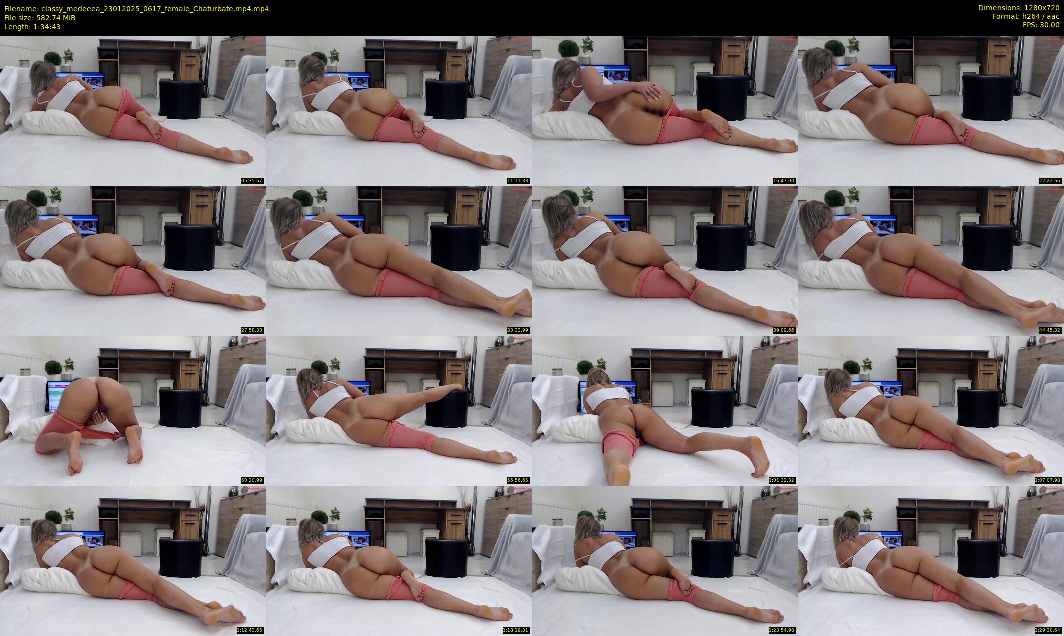 classy_medeeea — 95 minute Chaturbate female cam show recording, 720p, Jan 23, 2025
