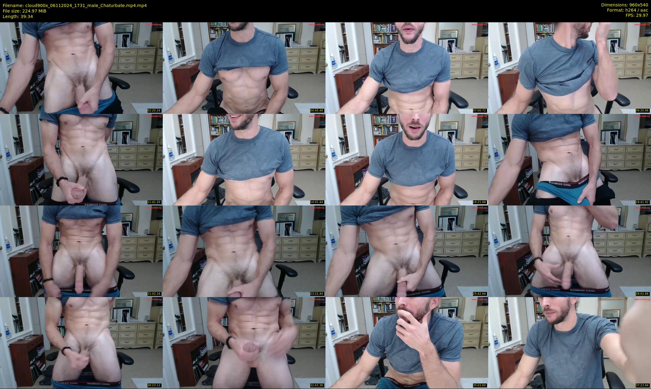 cloud900x — 40 minute Chaturbate male cam show recording, 480p, Nov 6, 2024