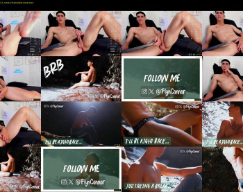 connorflyn — 66 minute Chaturbate male cam show recording, 720p, Jan 24, 2025
