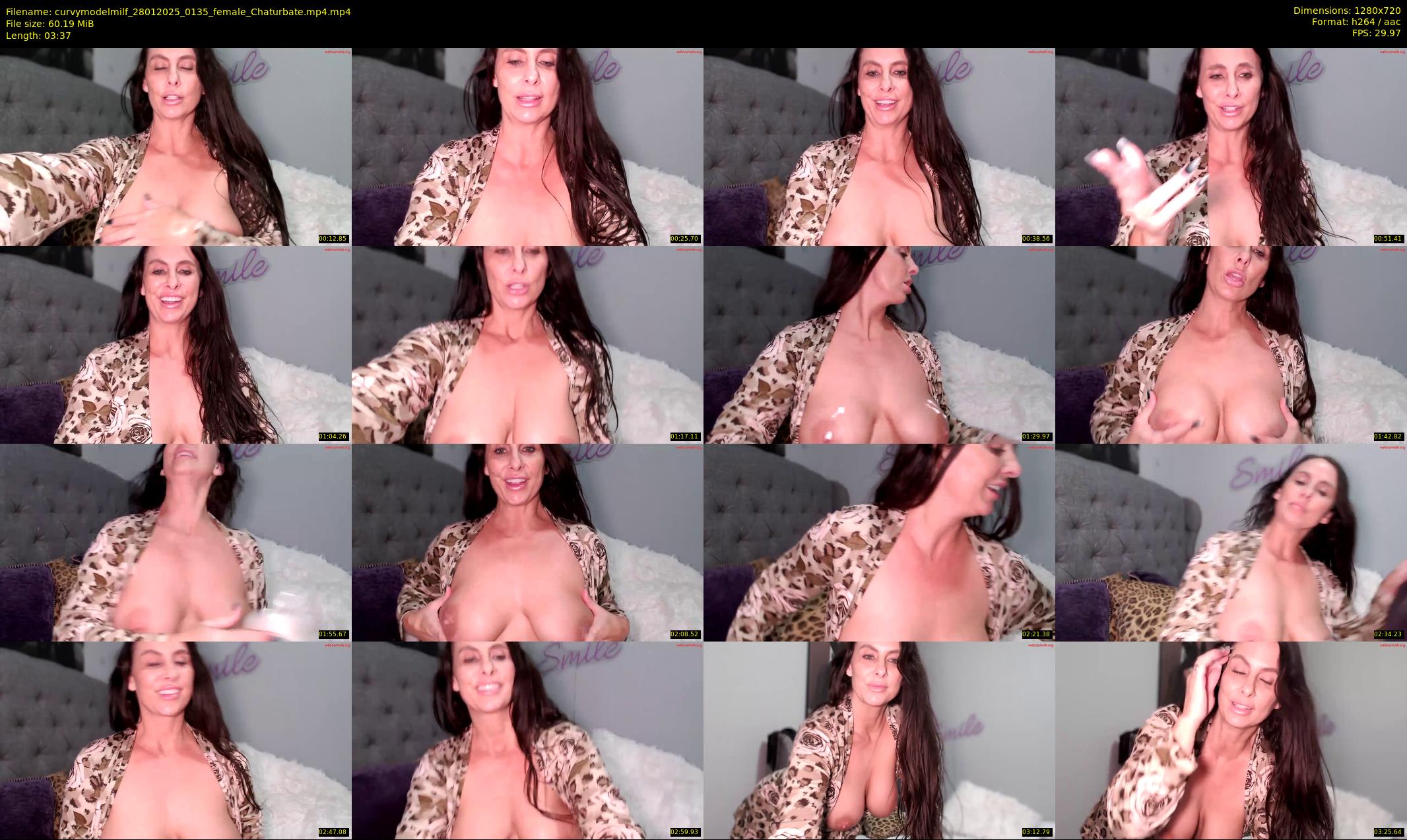 curvymodelmilf — 4 minute Chaturbate female cam show recording, 720p, Jan 28, 2025