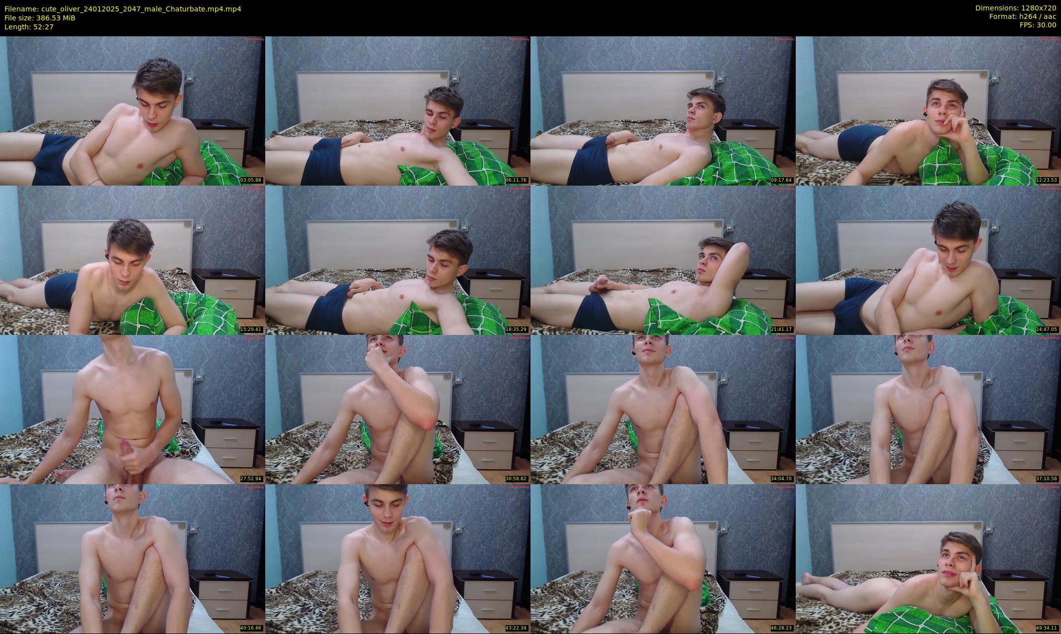 cute_oliver — 53 minute Chaturbate male cam show recording, 720p, Jan 24, 2025