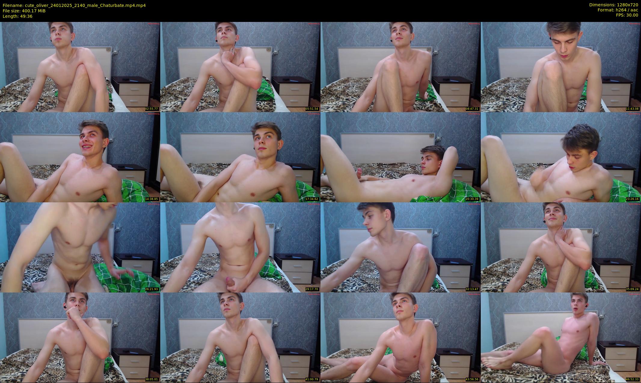 cute_oliver — 50 minute Chaturbate male cam show recording, 720p, Jan 24, 2025
