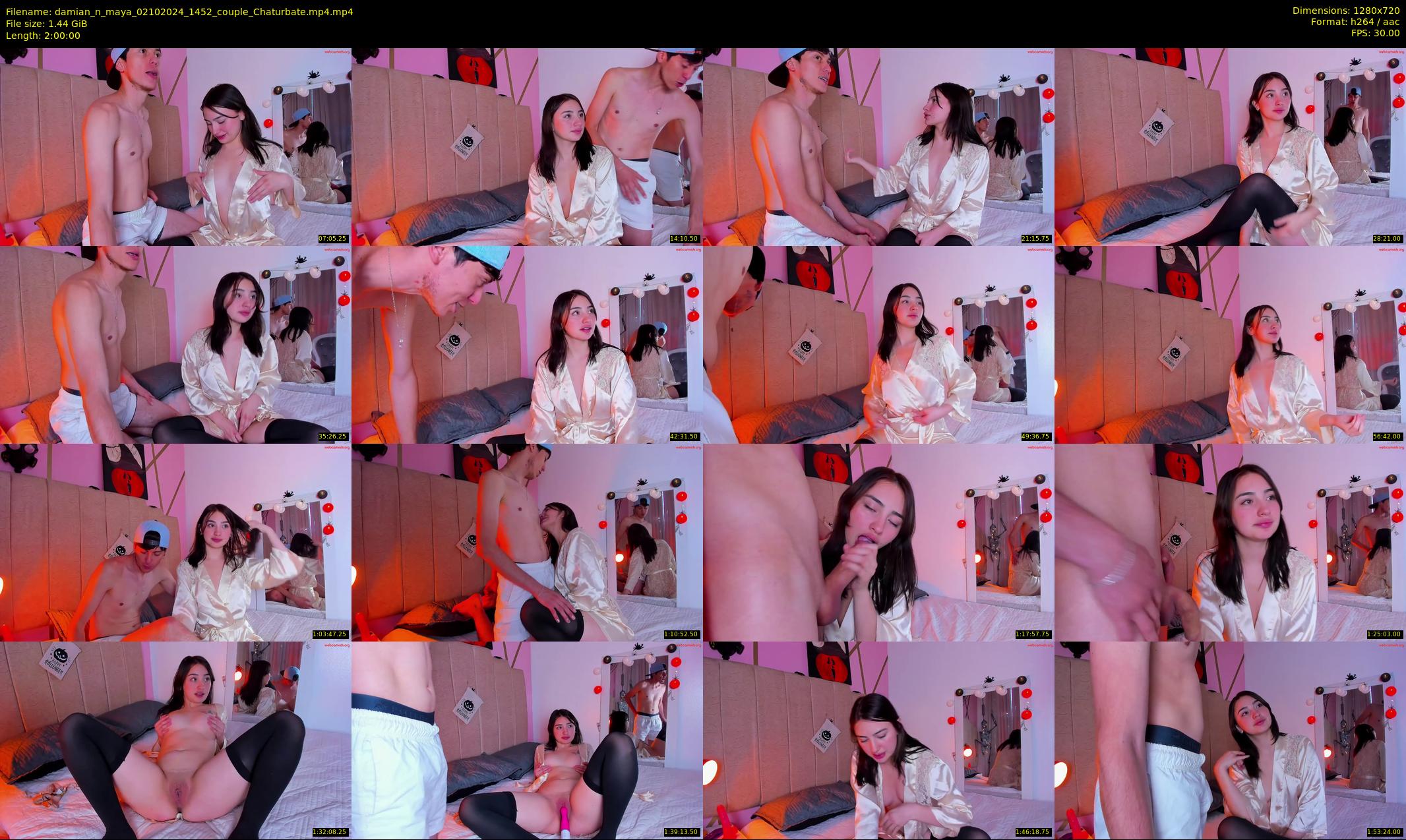 damian_n_maya — 120 minute Chaturbate couple cam show recording, 720p, Oct 2, 2024
