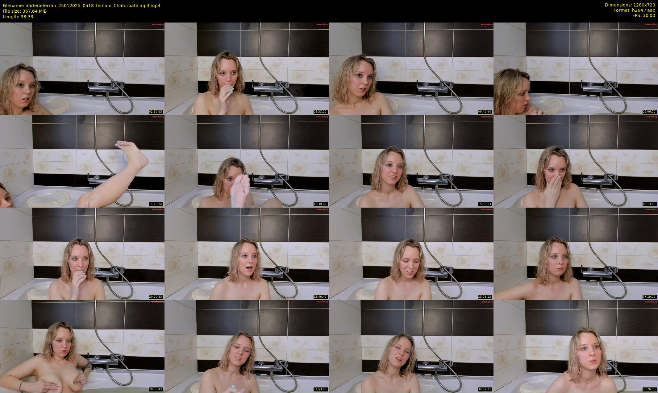 darleneferran — 39 minute Chaturbate female cam show recording, 720p, Jan 25, 2025