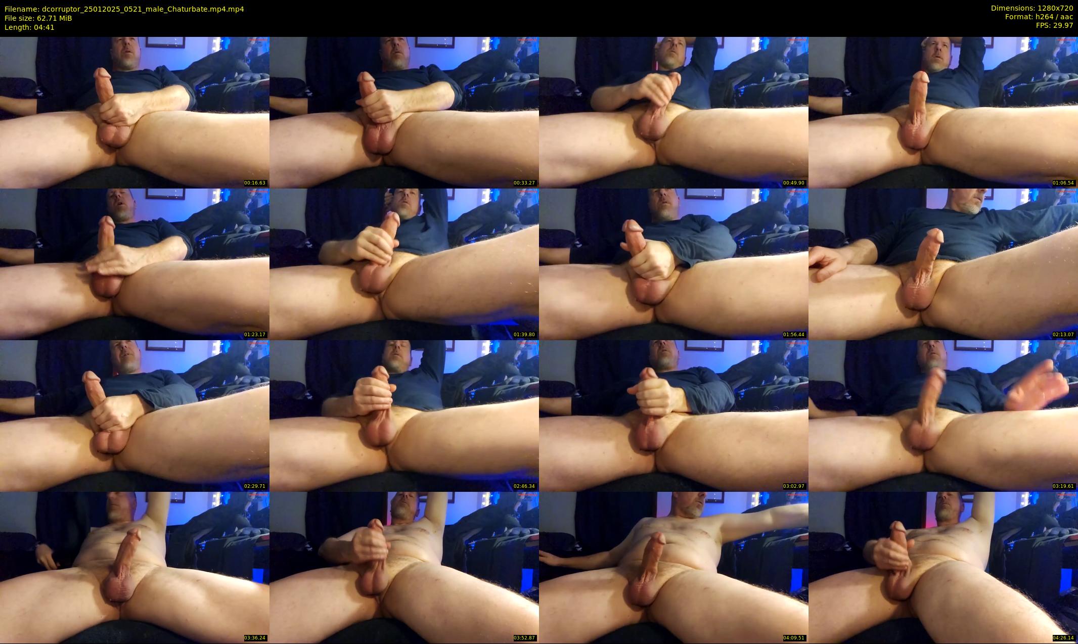 dcorruptor — 5 minute Chaturbate male cam show recording, 720p, Jan 25, 2025