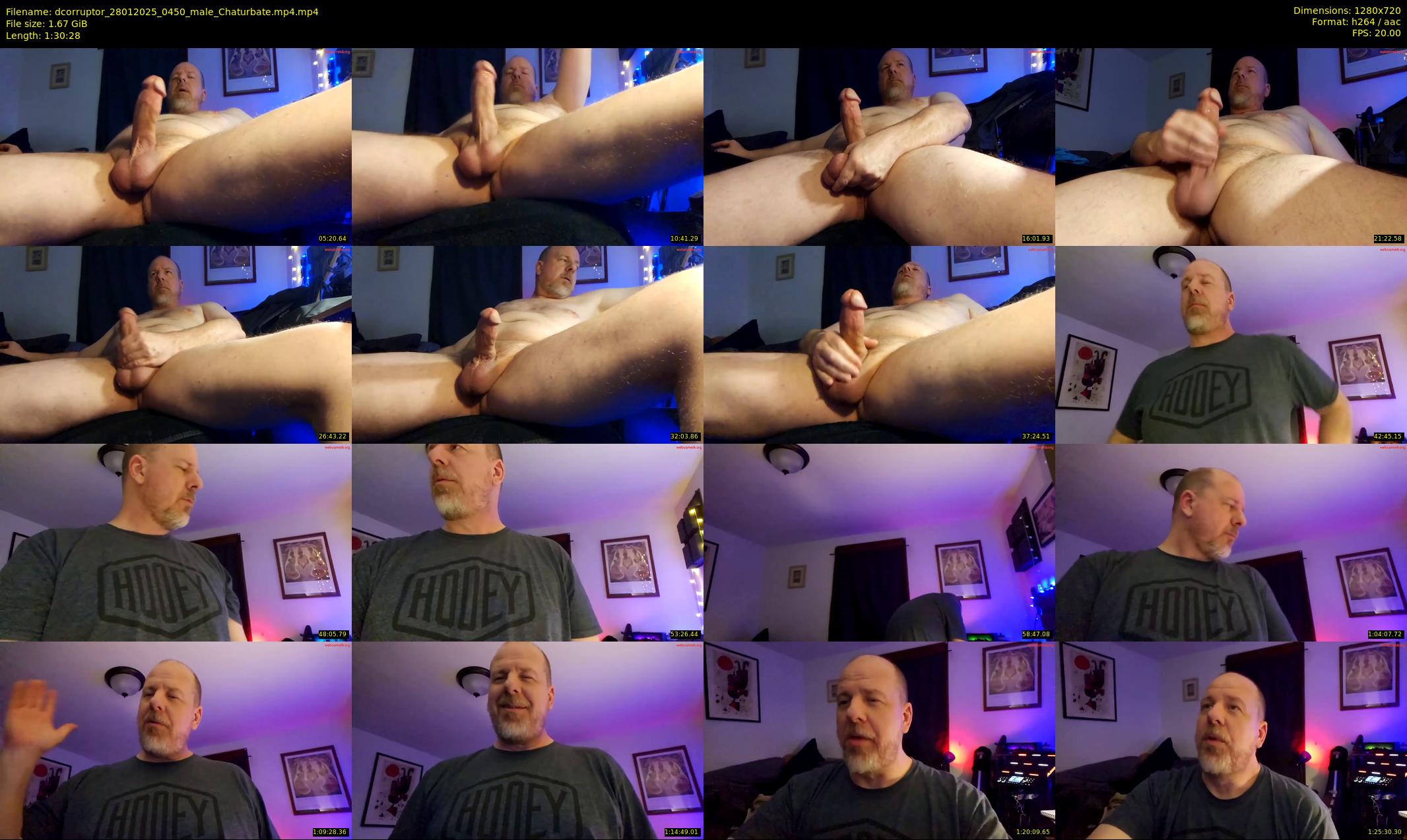 dcorruptor — 91 minute Chaturbate male cam show recording, 720p, Jan 28, 2025
