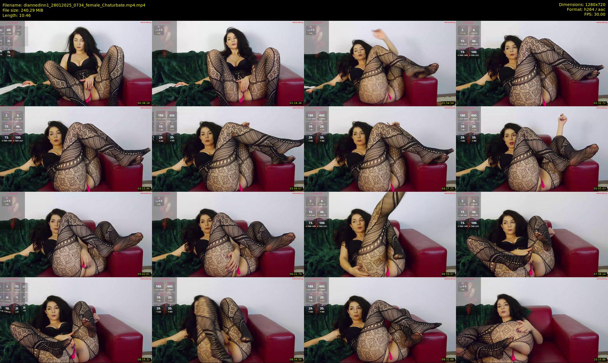 diannedinn1 — 11 minute Chaturbate female cam show recording, 720p, Jan 28, 2025