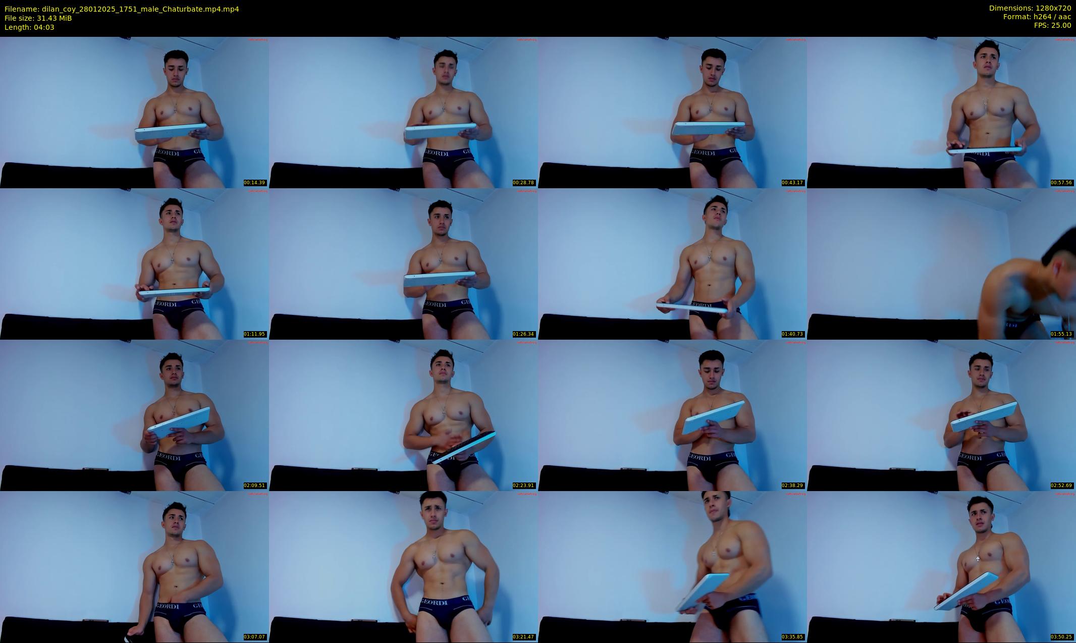dilan_coy — 5 minute Chaturbate male cam show recording, 720p, Jan 28, 2025