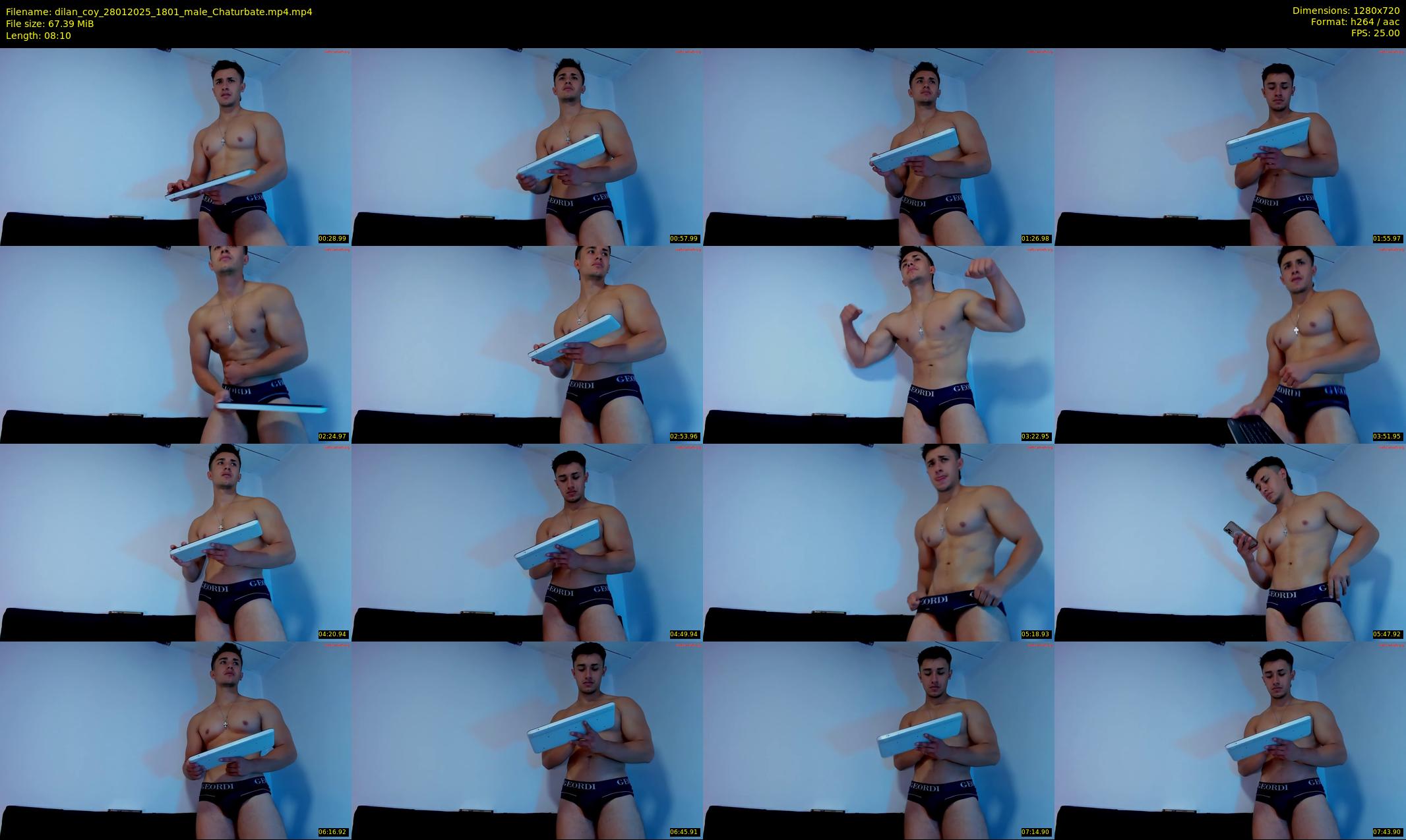 dilan_coy — 9 minute Chaturbate male cam show recording, 720p, Jan 28, 2025