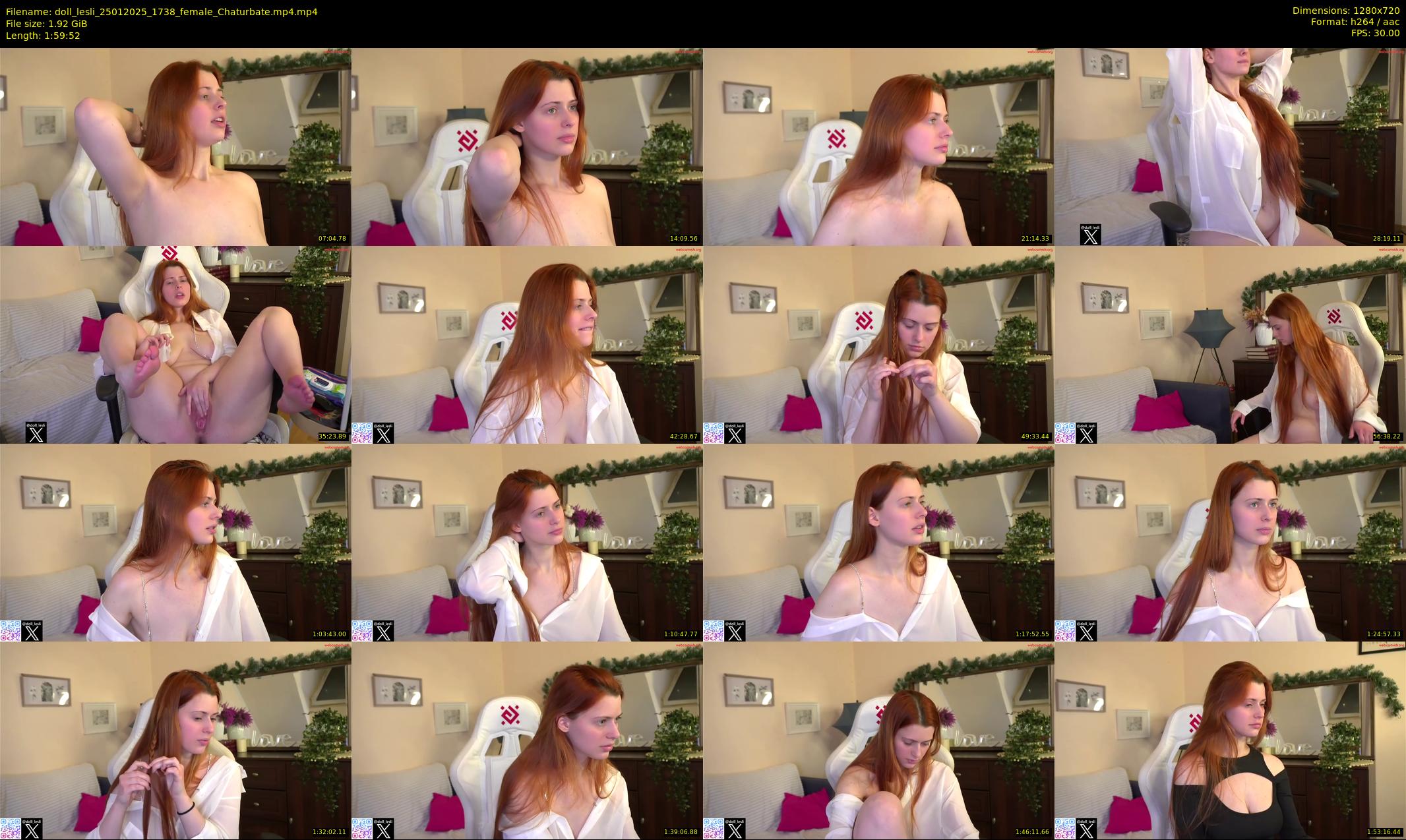 doll_lesli — 120 minute Chaturbate female cam show recording, 720p, Jan 25, 2025