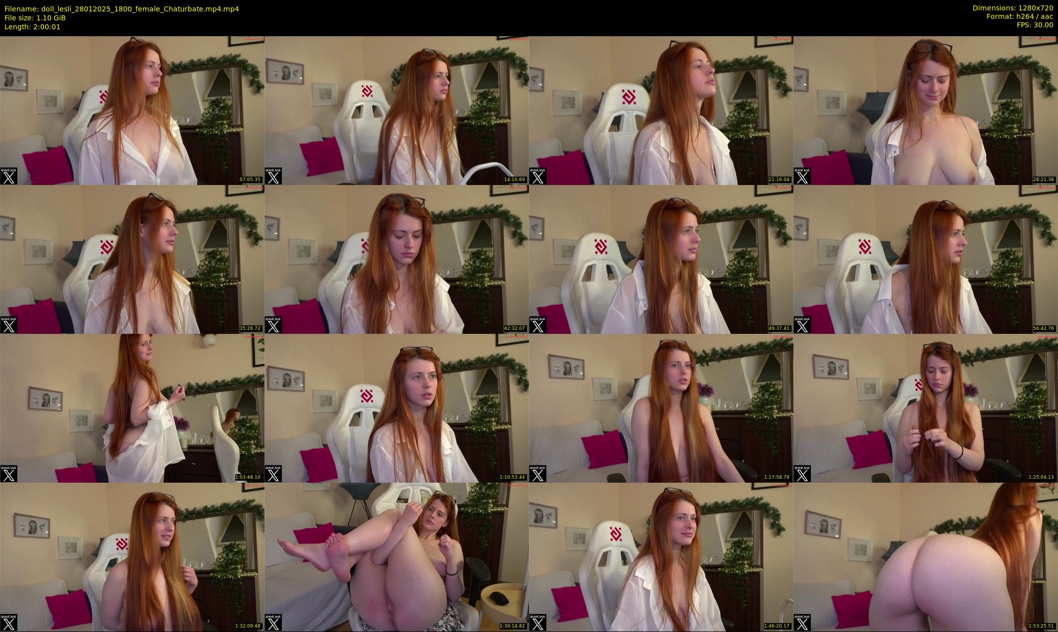 doll_lesli — 121 minute Chaturbate female cam show recording, 720p, Jan 28, 2025