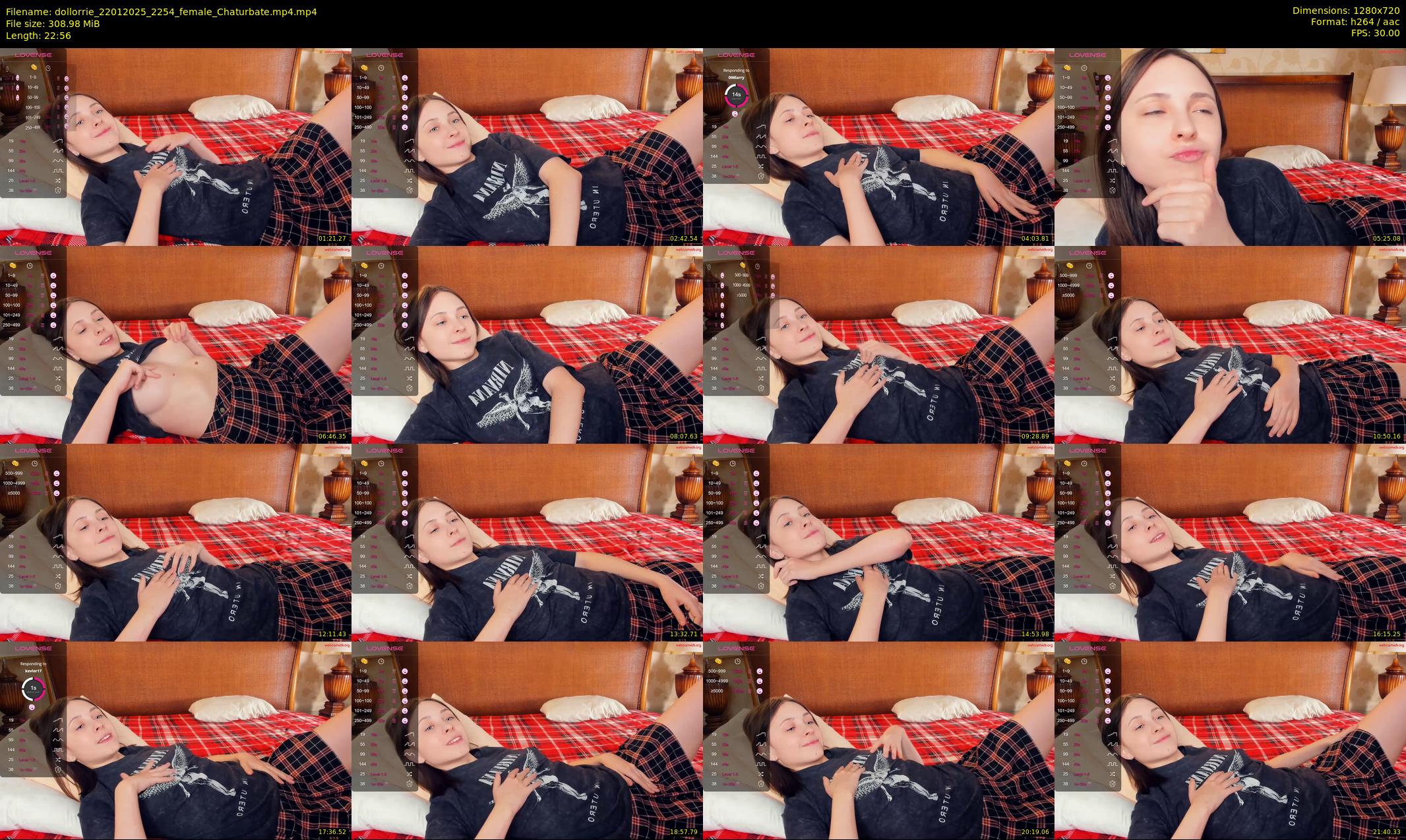 dollorrie — 23 minute Chaturbate couple cam show recording, 720p, Jan 22, 2025