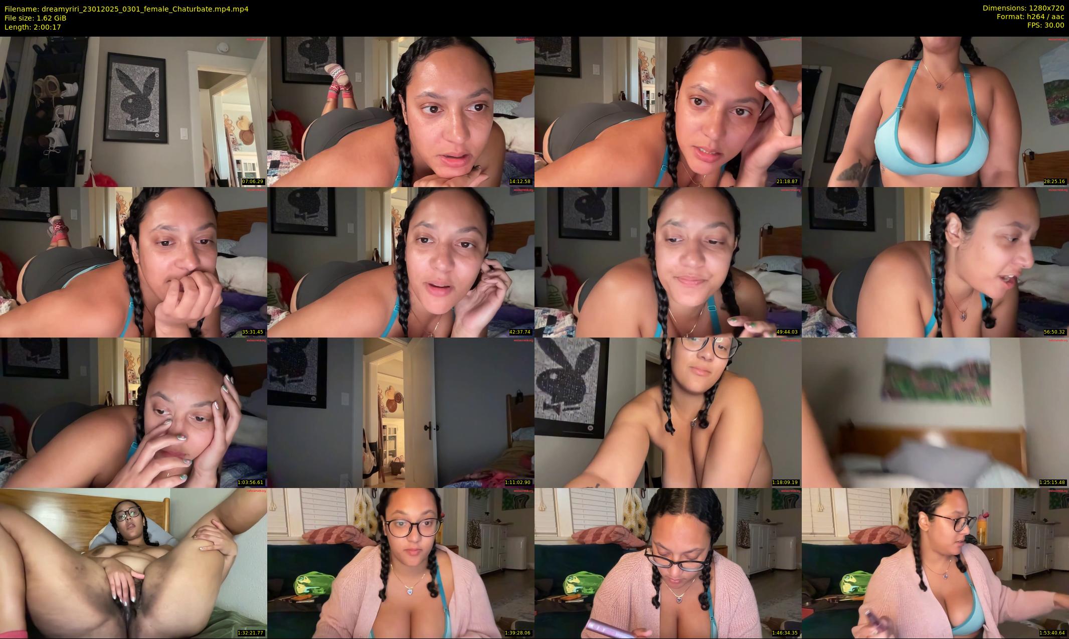dreamyriri — 121 minute Chaturbate female cam show recording, 720p, Jan 23, 2025