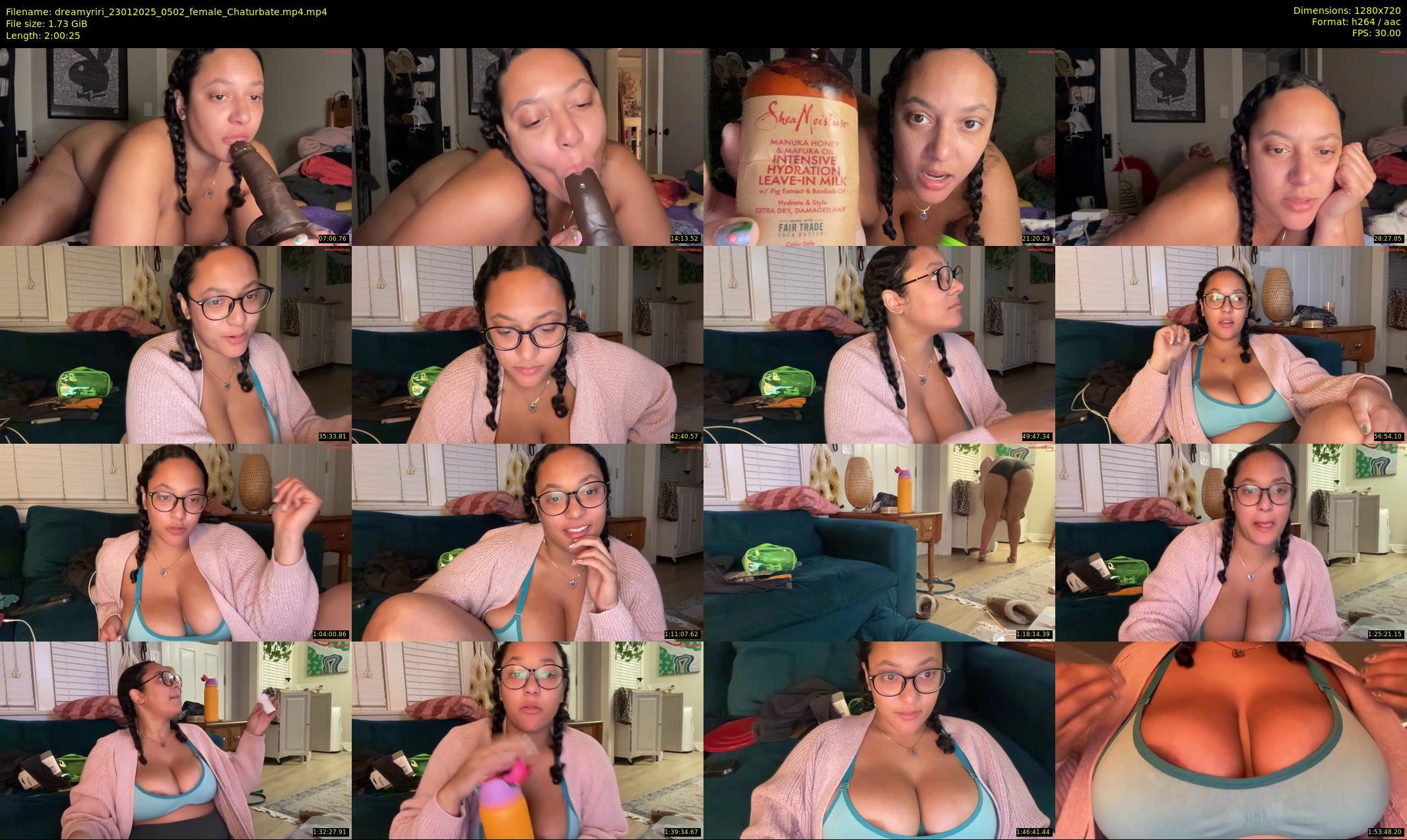 dreamyriri — 121 minute Chaturbate female cam show recording, 720p, Jan 23, 2025