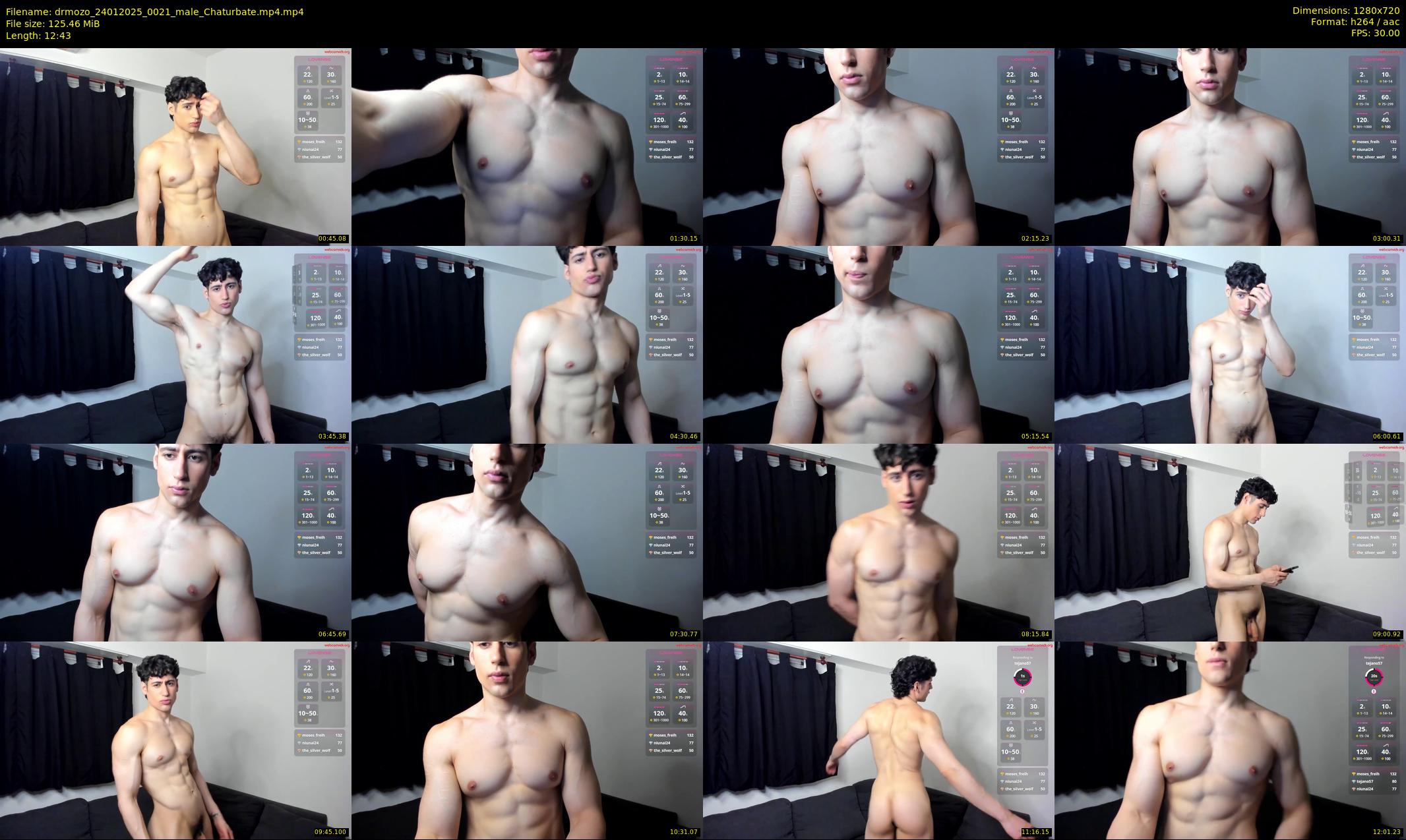 drmozo — 13 minute Chaturbate male cam show recording, 720p, Jan 24, 2025