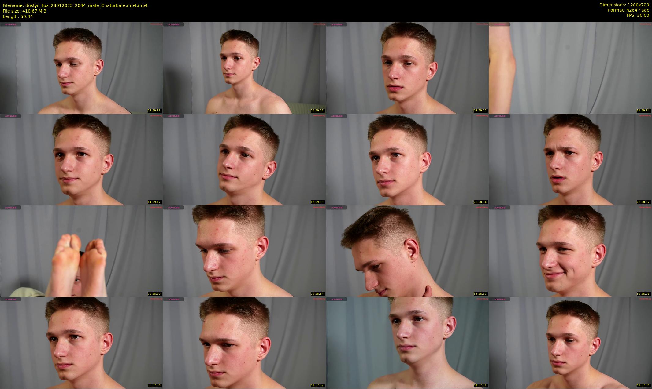 dustyn_fox — 51 minute Chaturbate male cam show recording, 720p, Jan 23, 2025