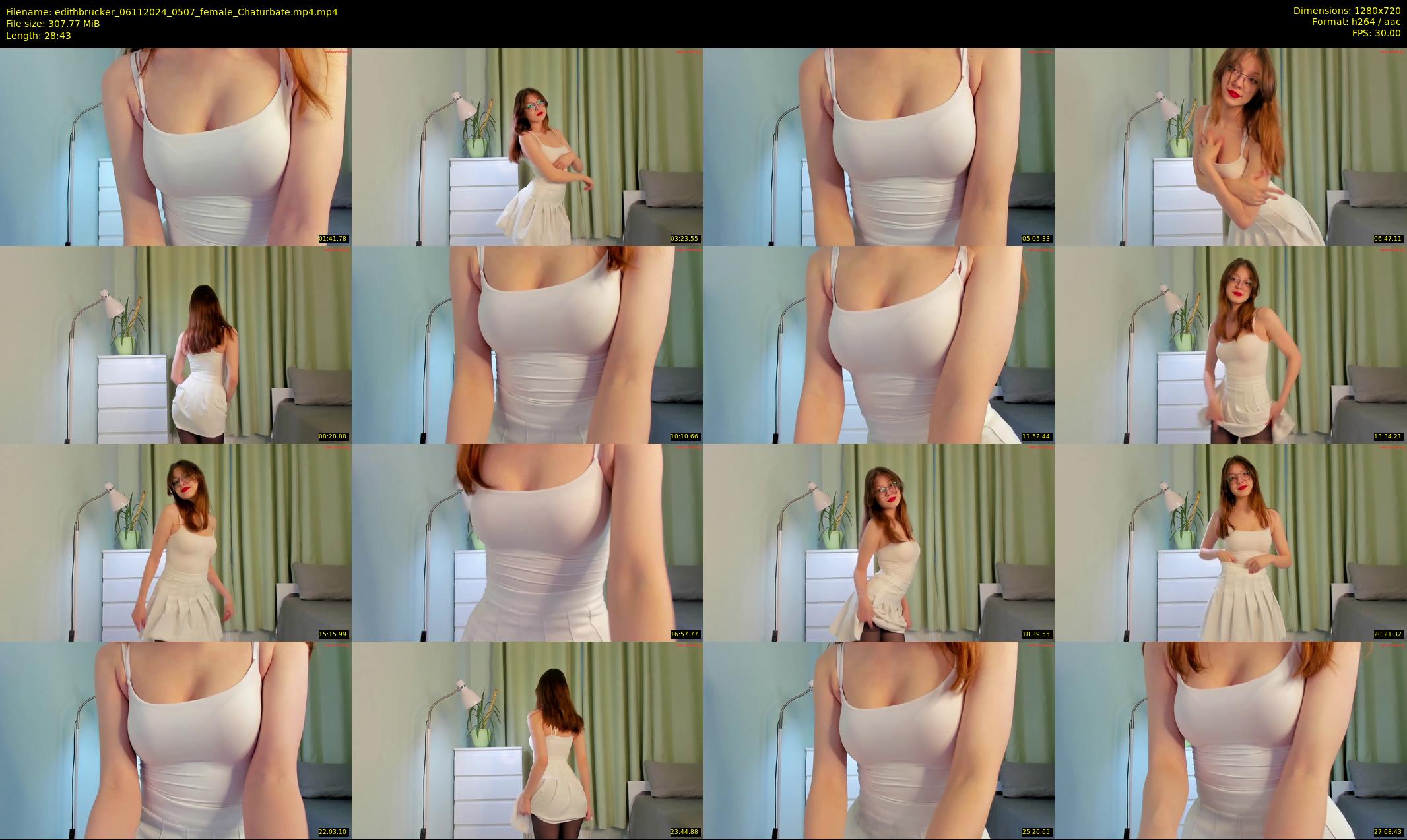 edithbrucker — 29 minute Chaturbate female cam show recording, 720p, Nov 6, 2024