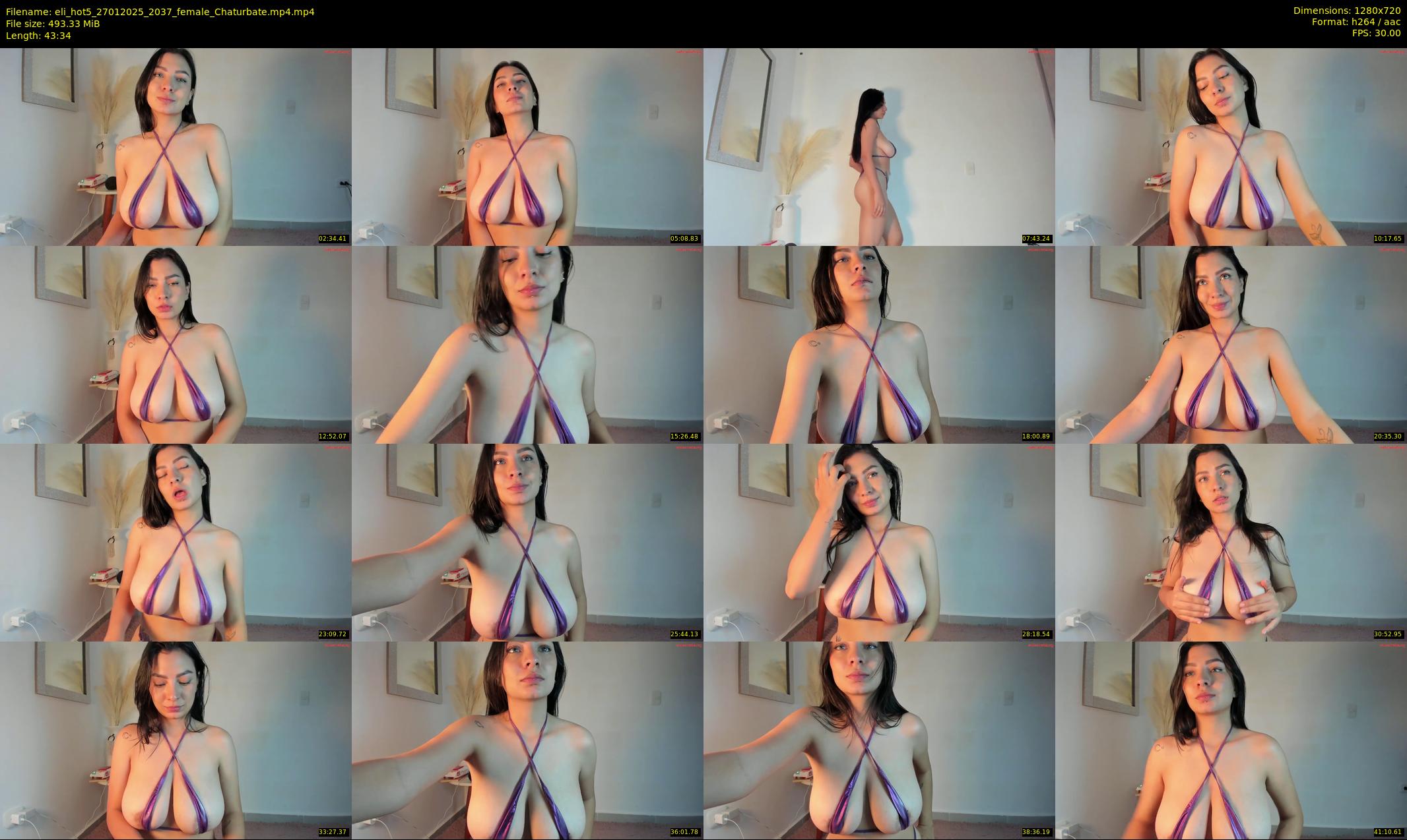 eli_hot5 — 44 minute Chaturbate female cam show recording, 720p, Jan 27, 2025