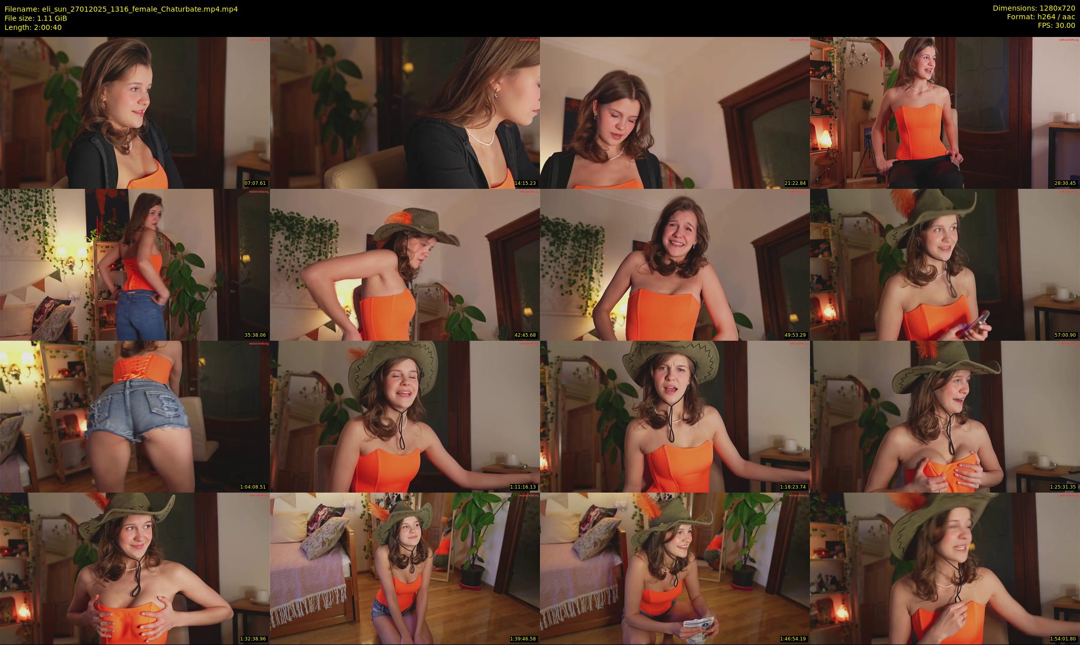 eli_sun — 121 minute Chaturbate female cam show recording, 720p, Jan 27, 2025