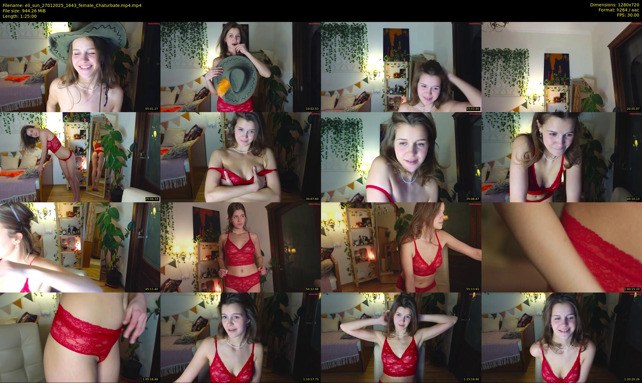 eli_sun — 85 minute Chaturbate female cam show recording, 720p, Jan 27, 2025