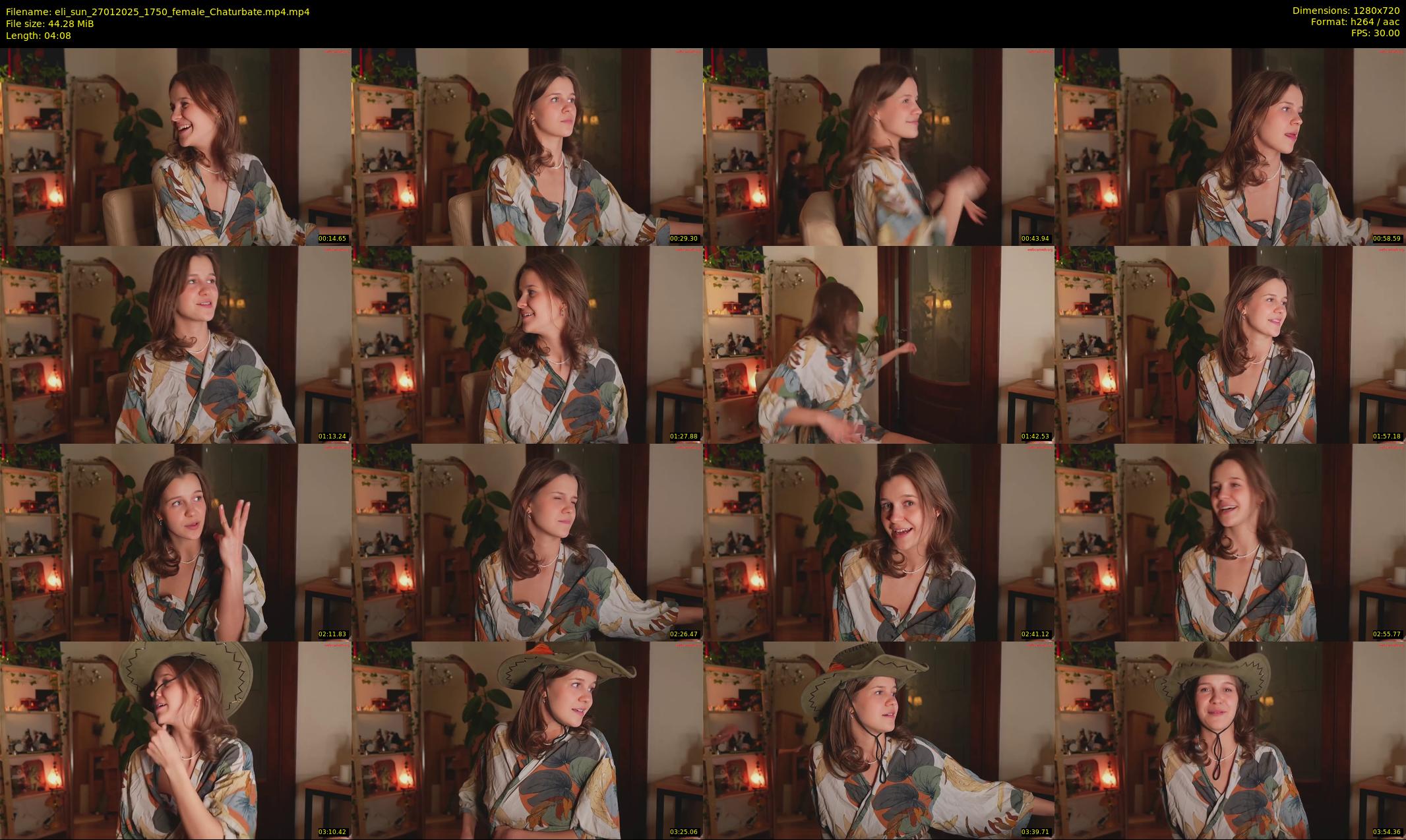 eli_sun — 5 minute Chaturbate female cam show recording, 720p, Jan 27, 2025