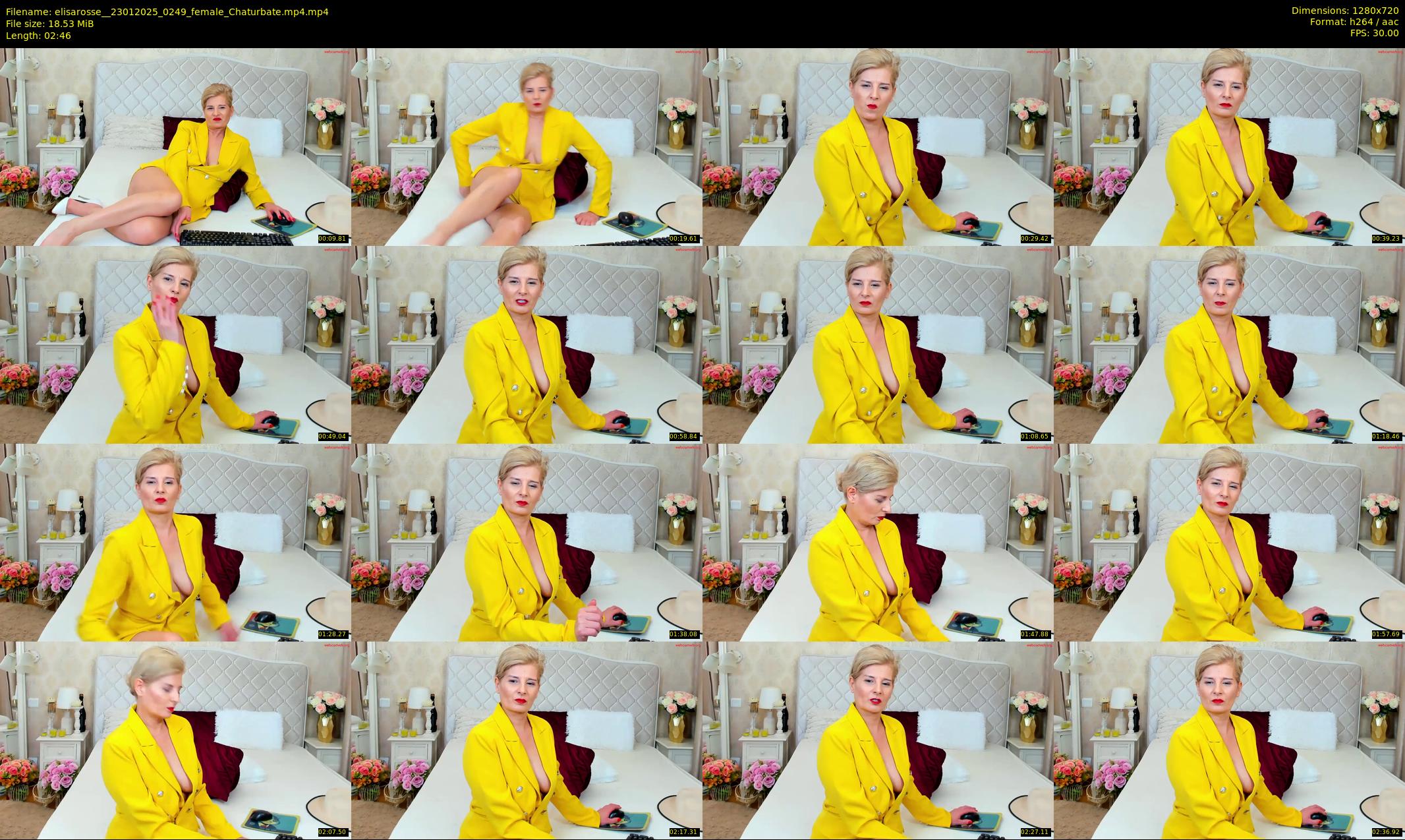 elisarosse_ — 3 minute Chaturbate female cam show recording, 720p, Jan 23, 2025
