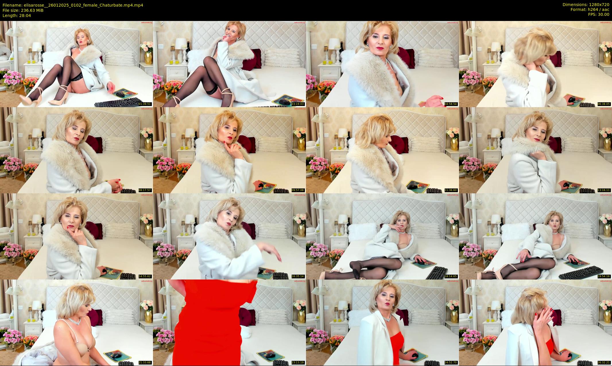 elisarosse_ — 29 minute Chaturbate female cam show recording, 720p, Jan 26, 2025