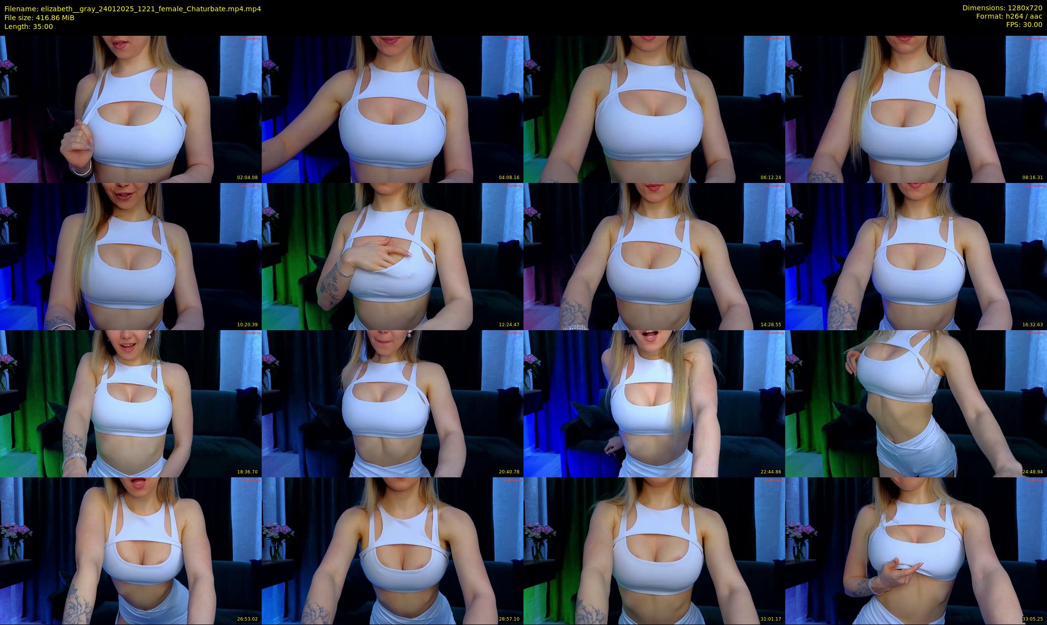elizabeth__gray — 35 minute Chaturbate female cam show recording, 720p, Jan 24, 2025